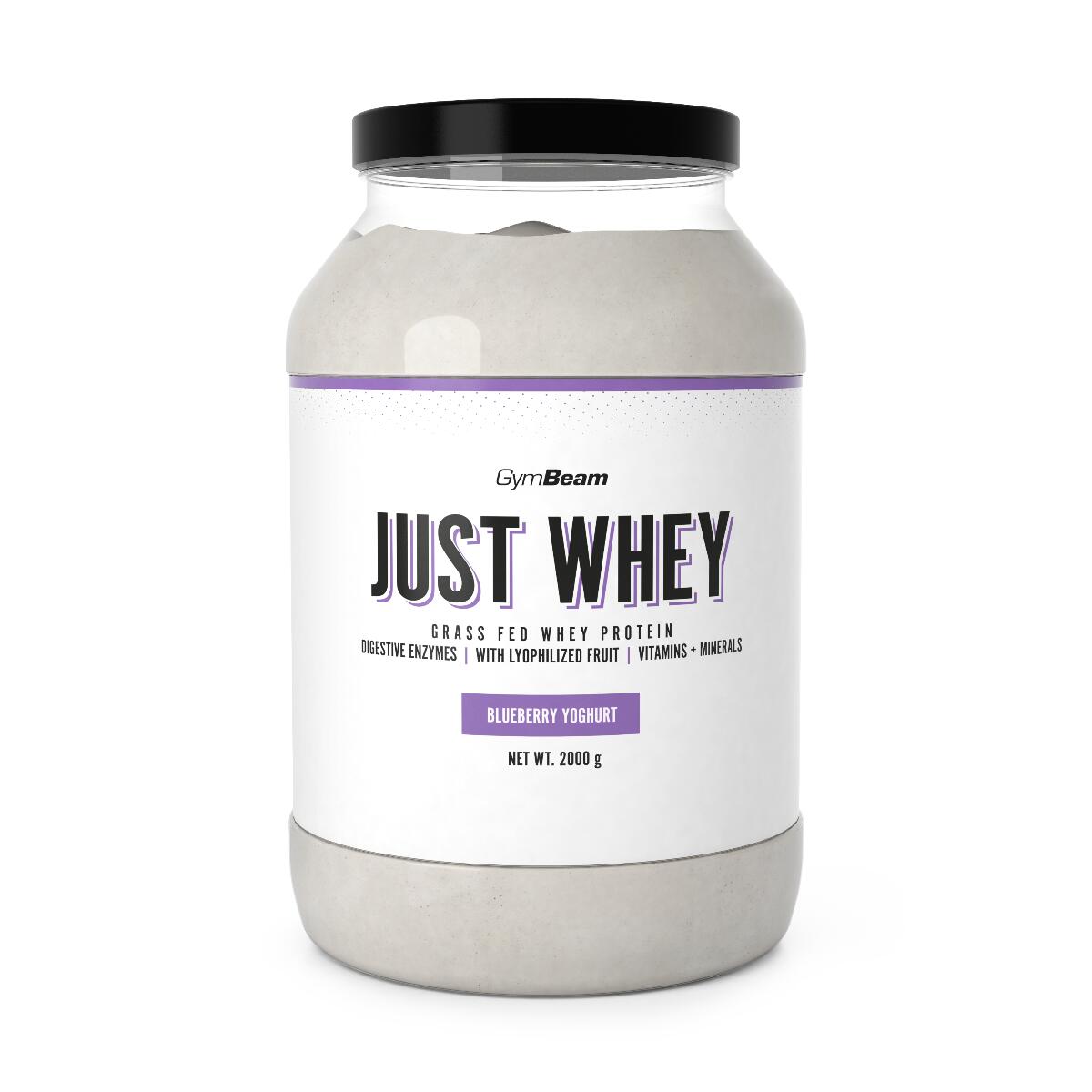Białko Just Whey GymBeam Premium WPC WPI 2000 g - blueberry yoghurt