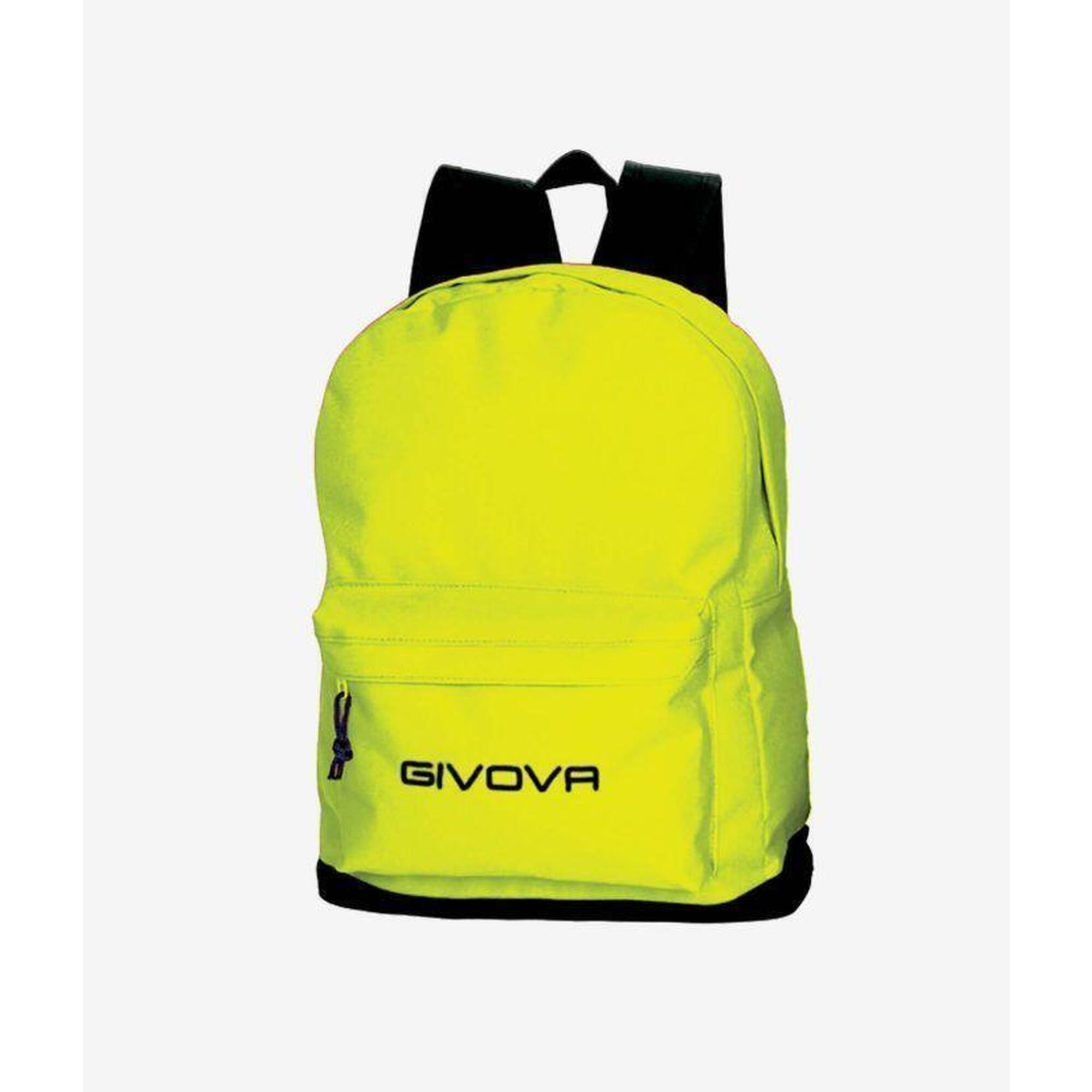 Plecak Givova Zaino Scuola żółty fluo