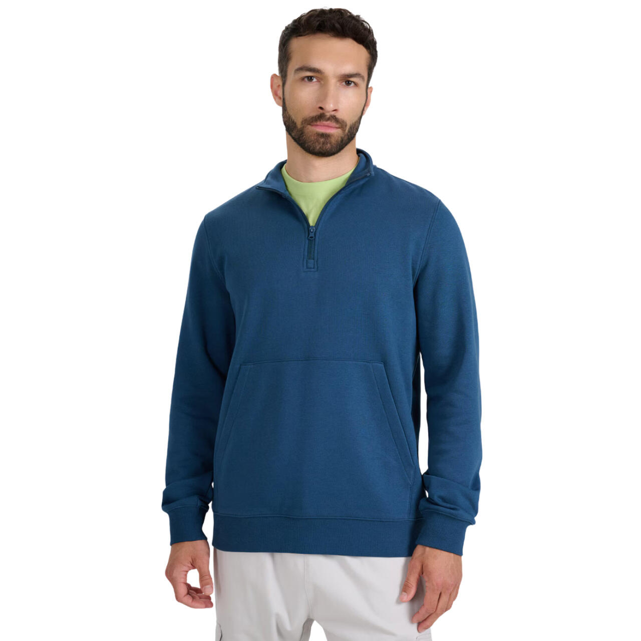 Bluza męska 4F M1902 morska zieleń 4FWAW25TSWSM1902 46S ROZMIAR M