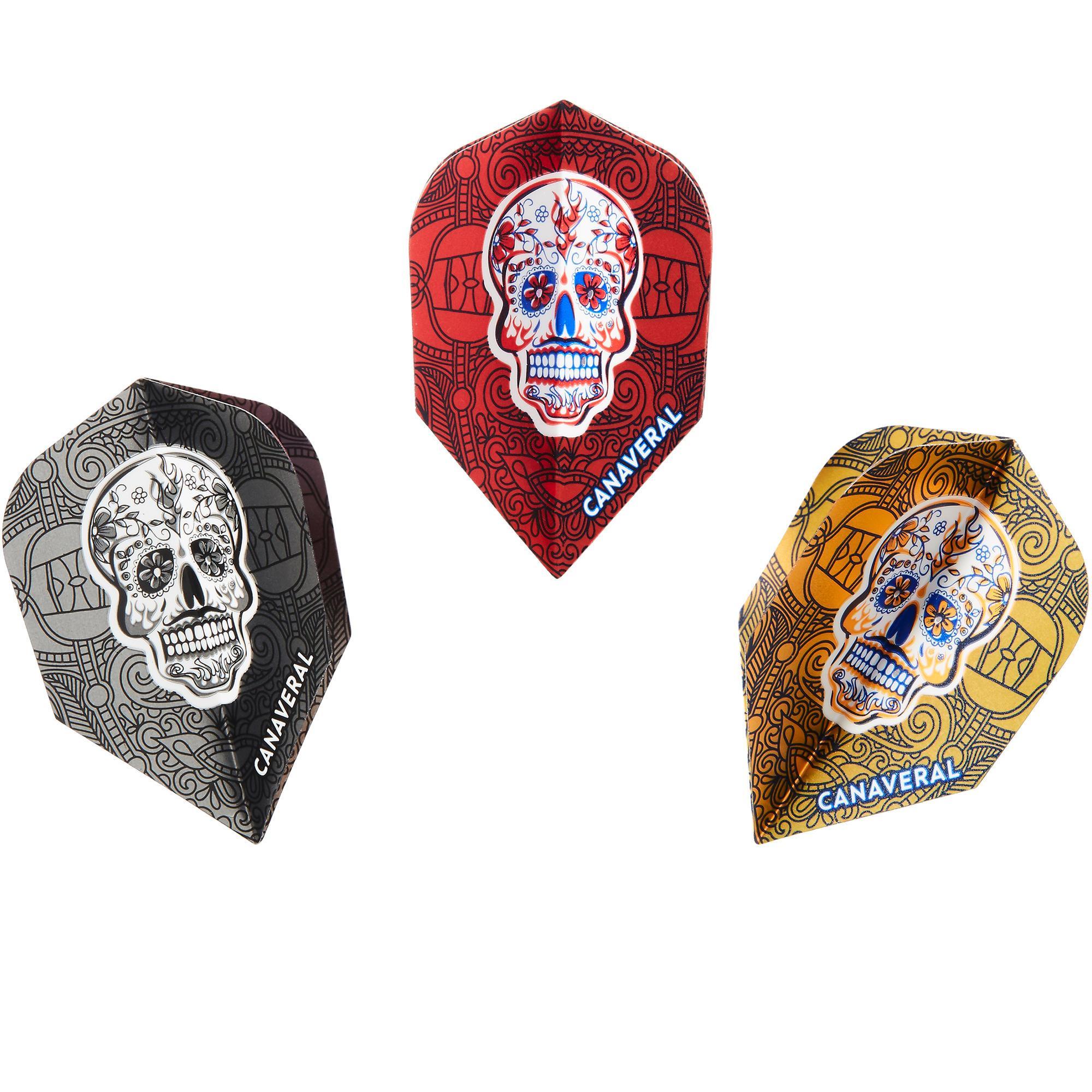 3 Zestawy Piórek Standard Skulls (Po 3 Szt.)