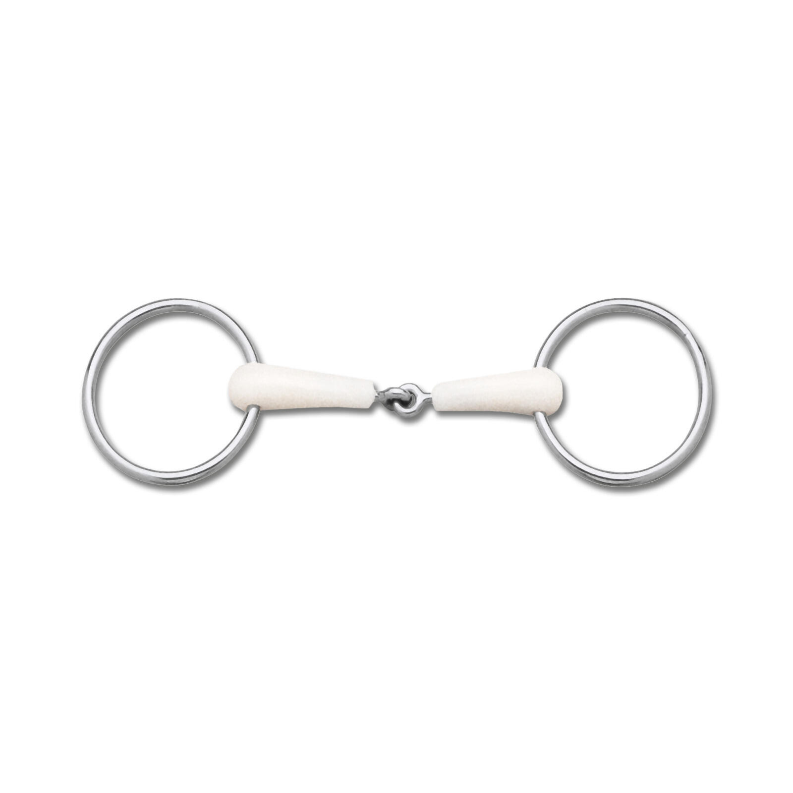 Mors 2 pierścienie do złamanych wędzideł dla koni Happy Mouth