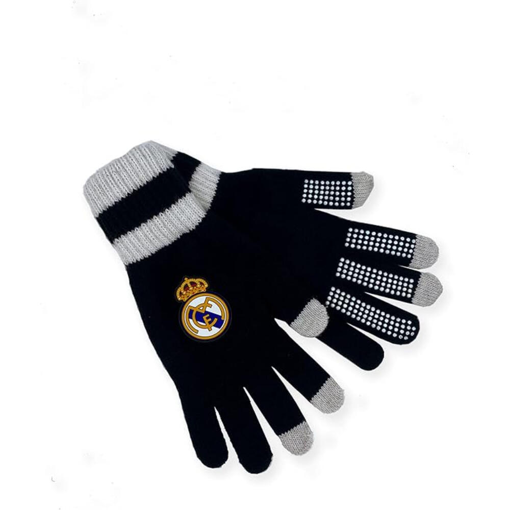 Real Madryt rękawiczki zimowe RM5GU2 czarne