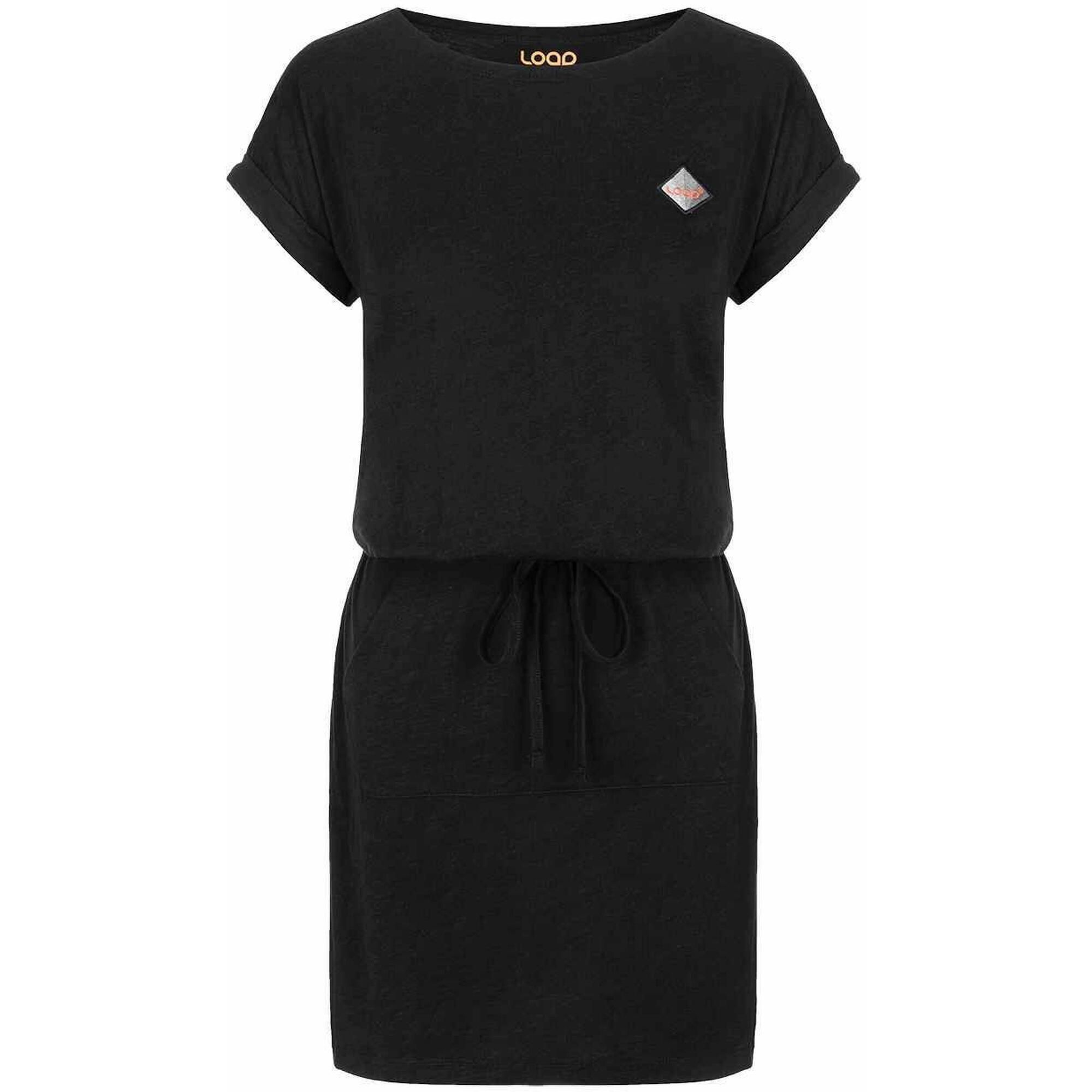 Klasyczna krótka sukienka damska Loap Bluda S z lekkiego materiału