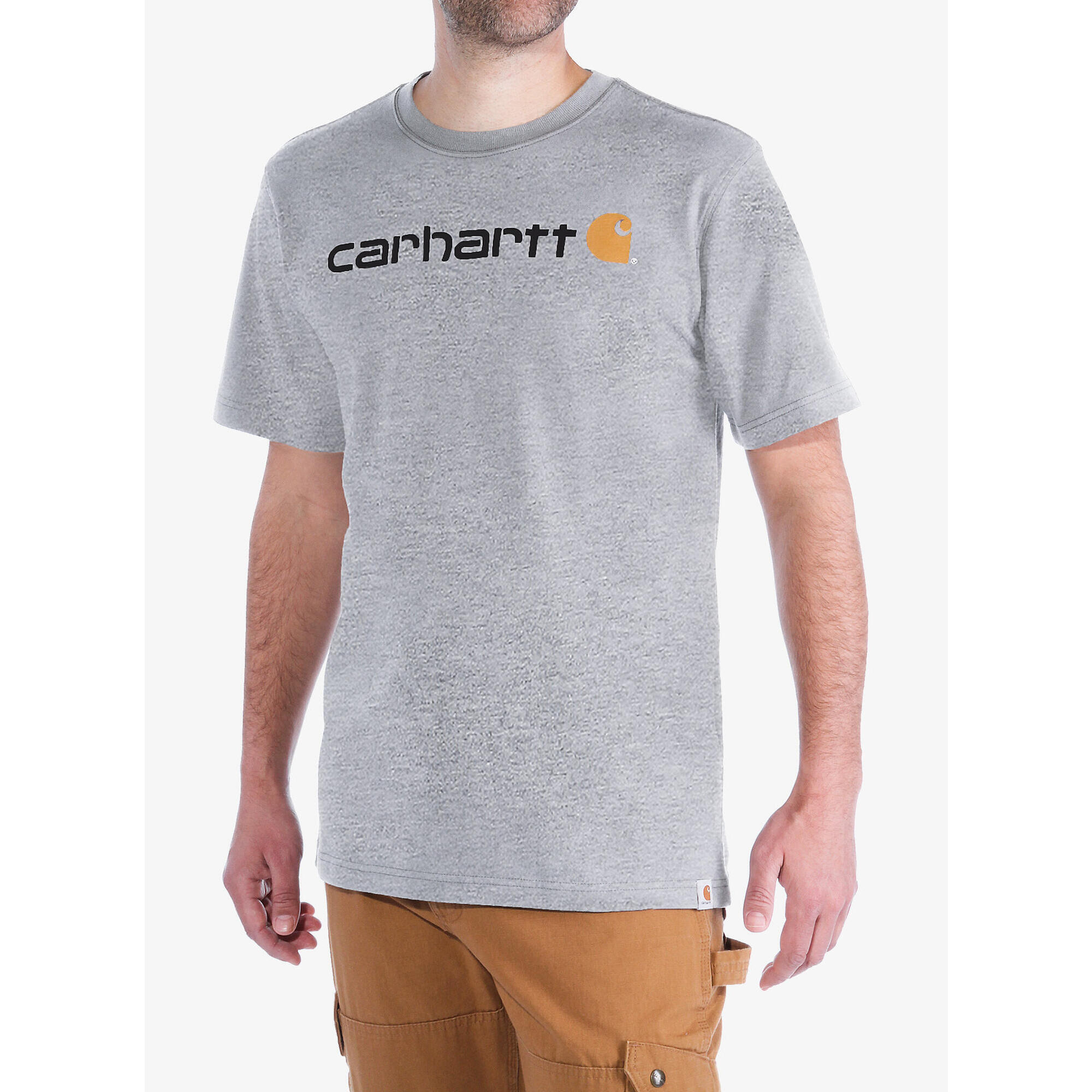 Koszulka bawełniana męska Carhartt Core Logo T-Shirt S/S