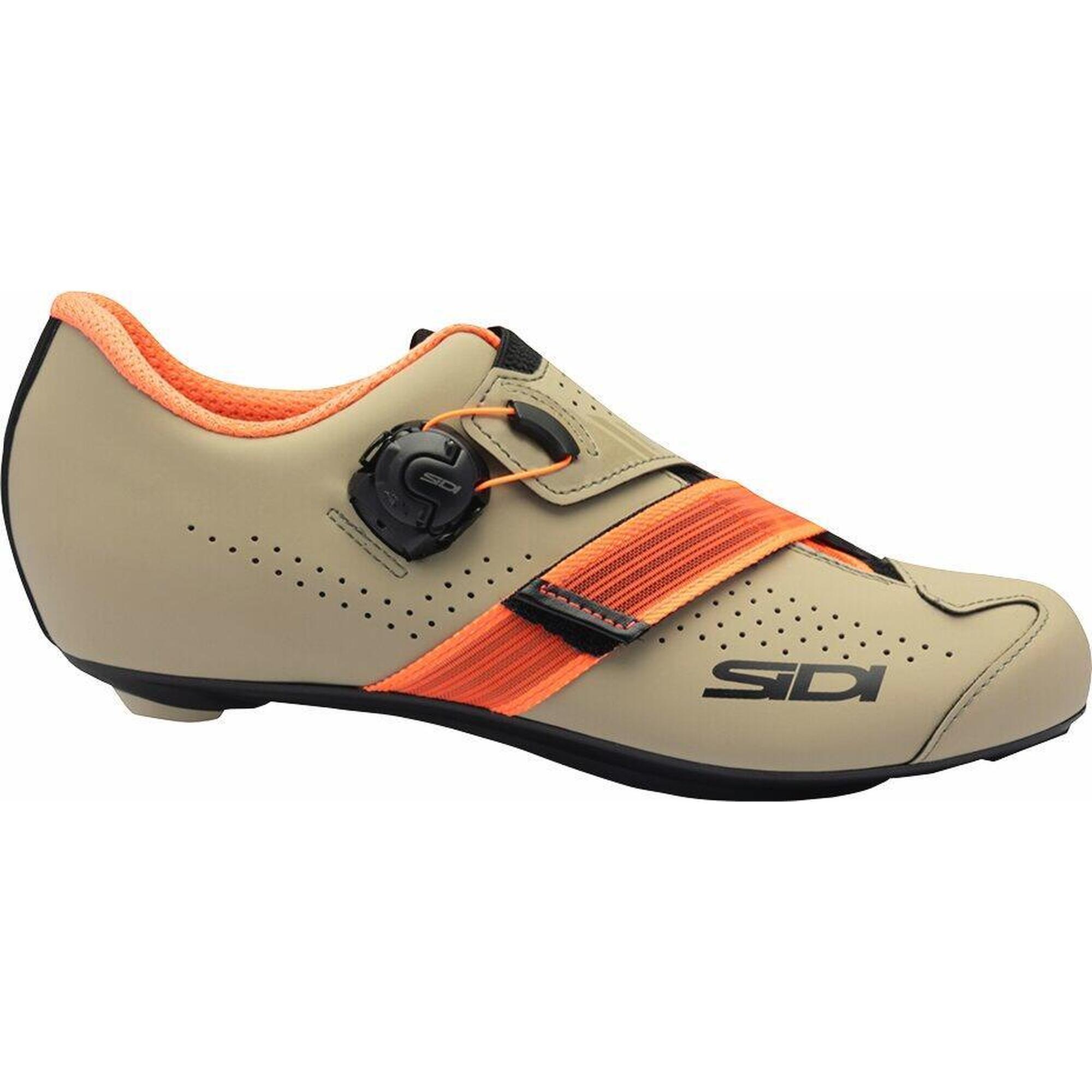 Buty PRIMA beżowo-koralowe