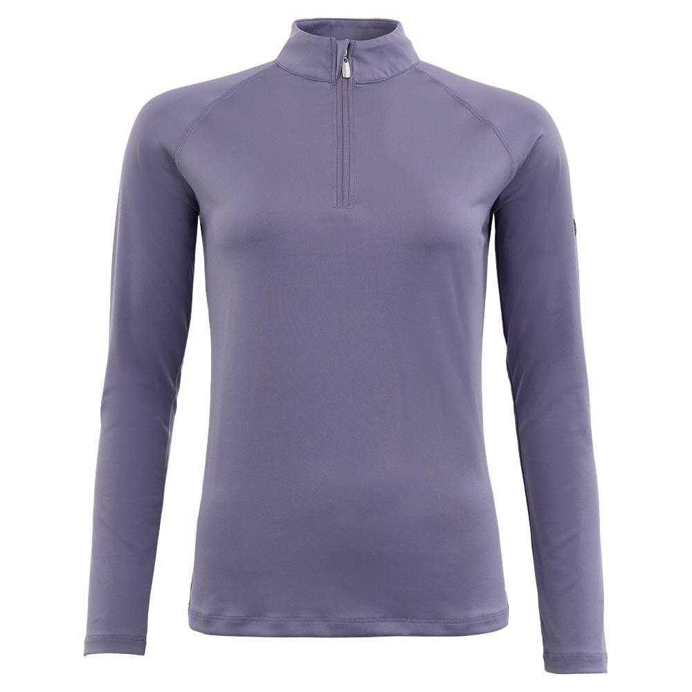 Koszulka jeździecka z długim rękawem i zamkiem błyskawicznym BR Equitation Event