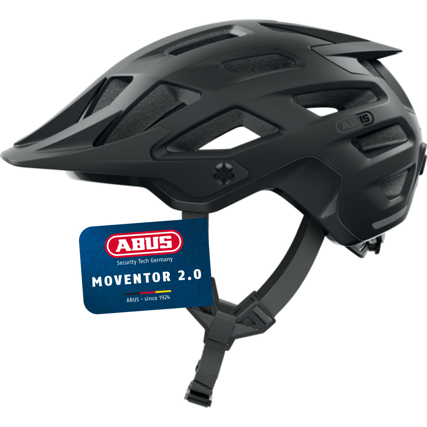 Kask rowerowy MTB „Moventor 2.0”, czarny