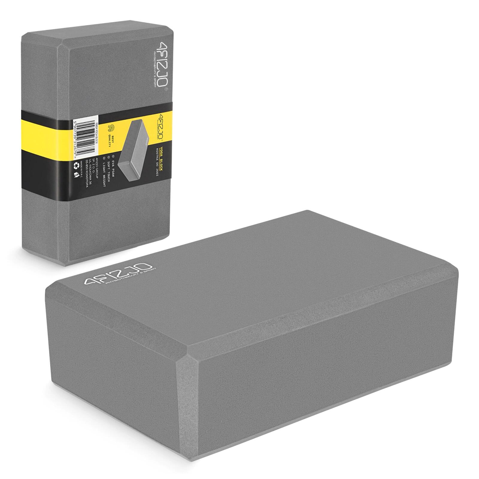 Kostka do jogi z pianki EVA 4FIZJO