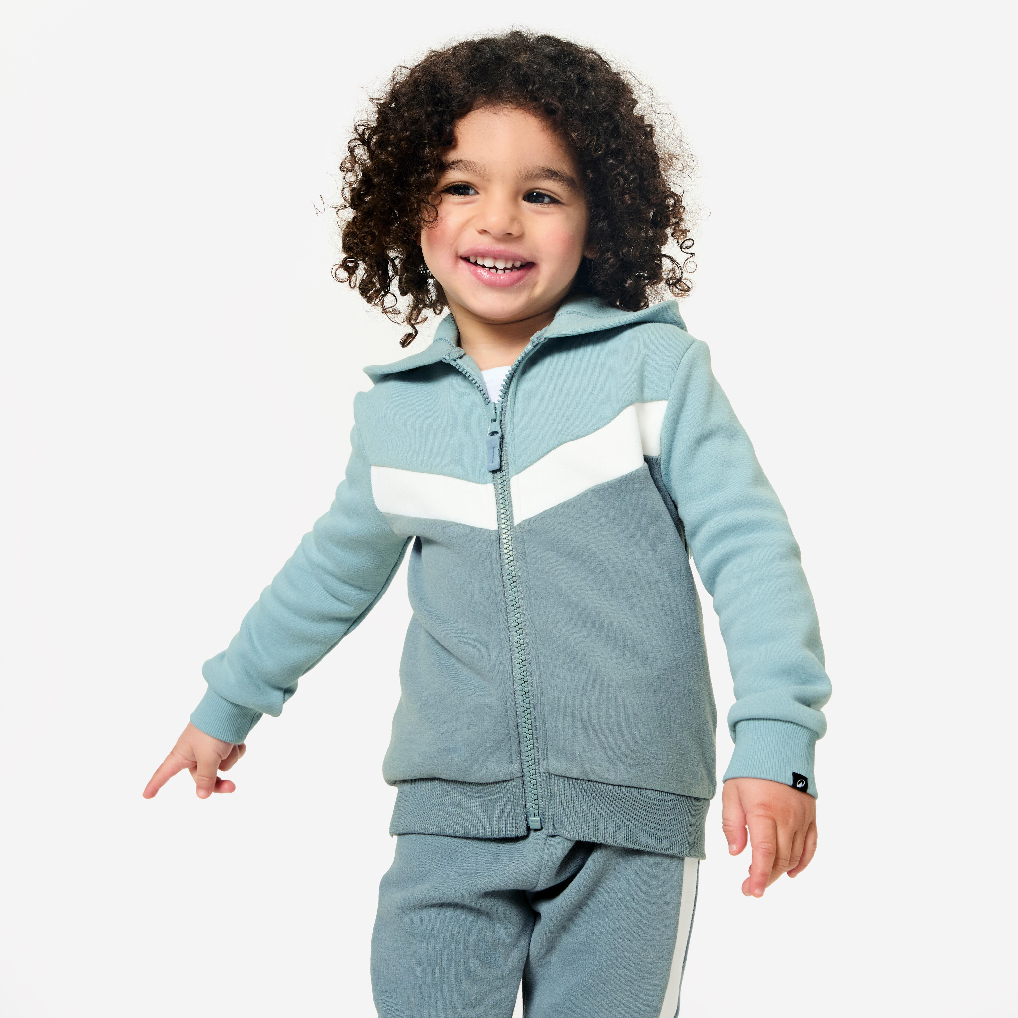 Bluza dziecięca Domyos Basic rozpinana