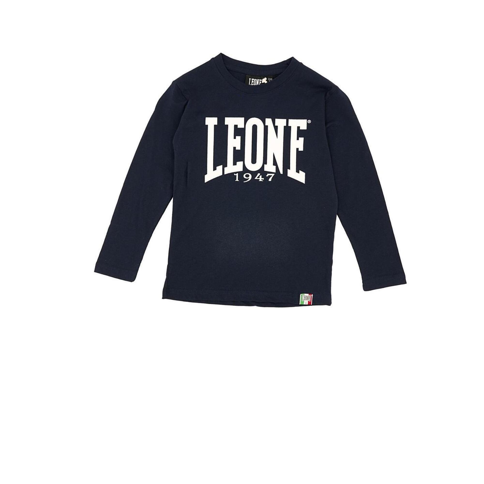 Dziecięcy t-shirt basic Leone z długim rękawem