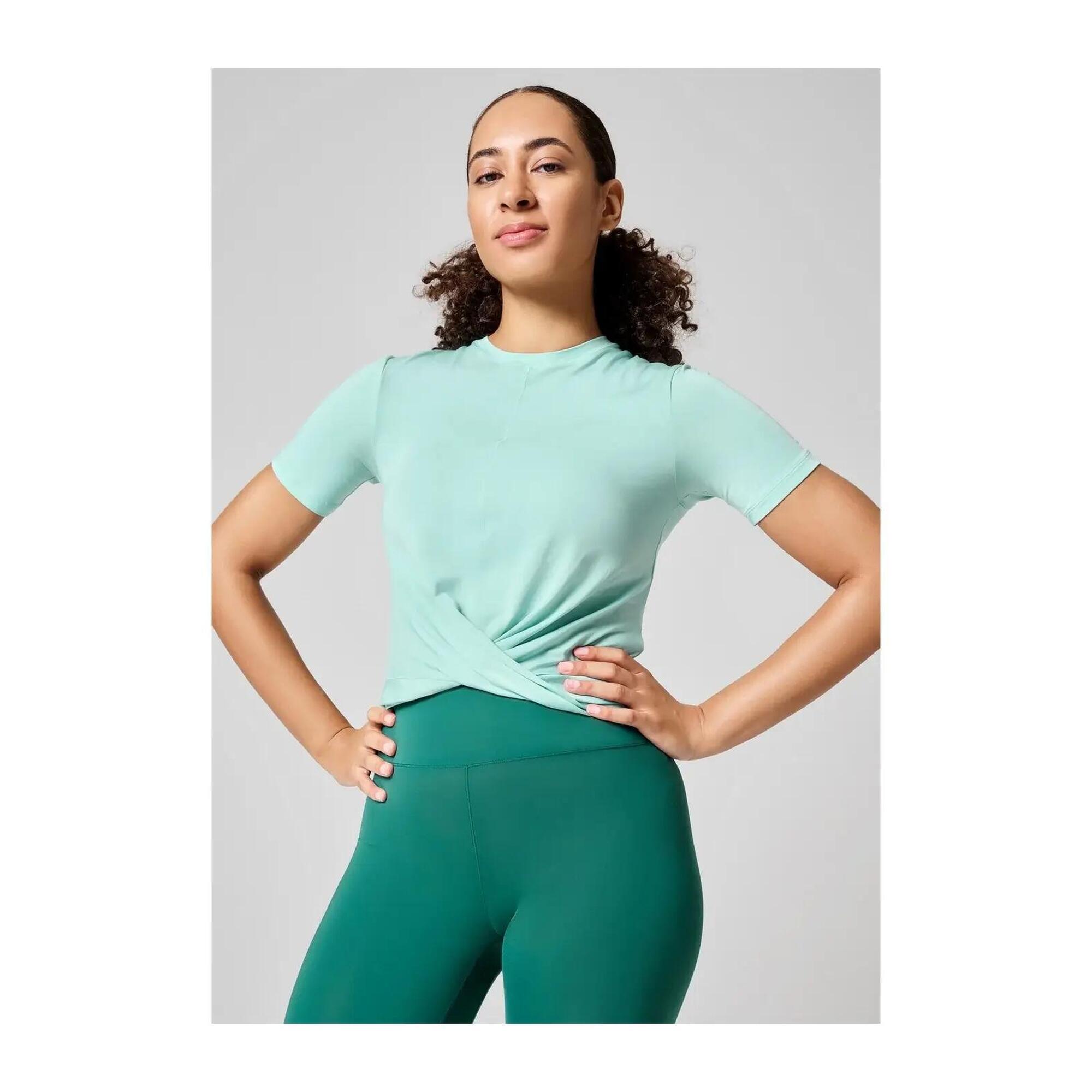 Koszulka Casall Delight Short Wrap Tee 42