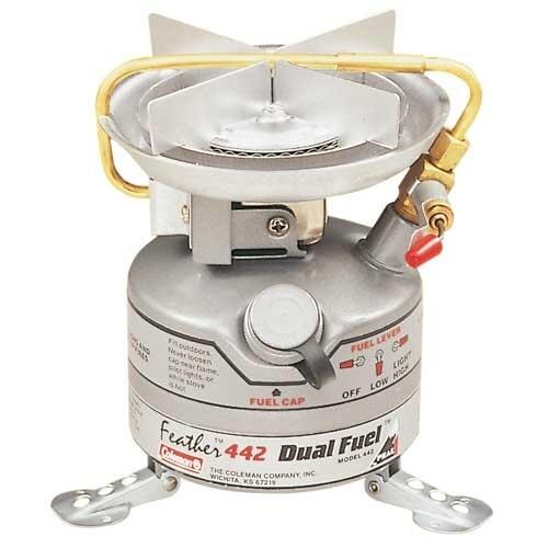 Coleman Unleaded Feather Stove 442 - lekki palnik wielopaliwowy
