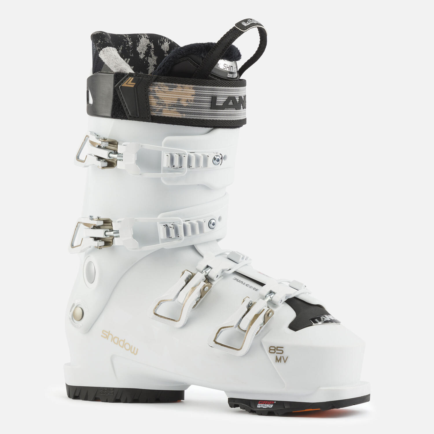 Damskie buty narciarskie LANGE Shadow 85 W MV GW - White-Gold