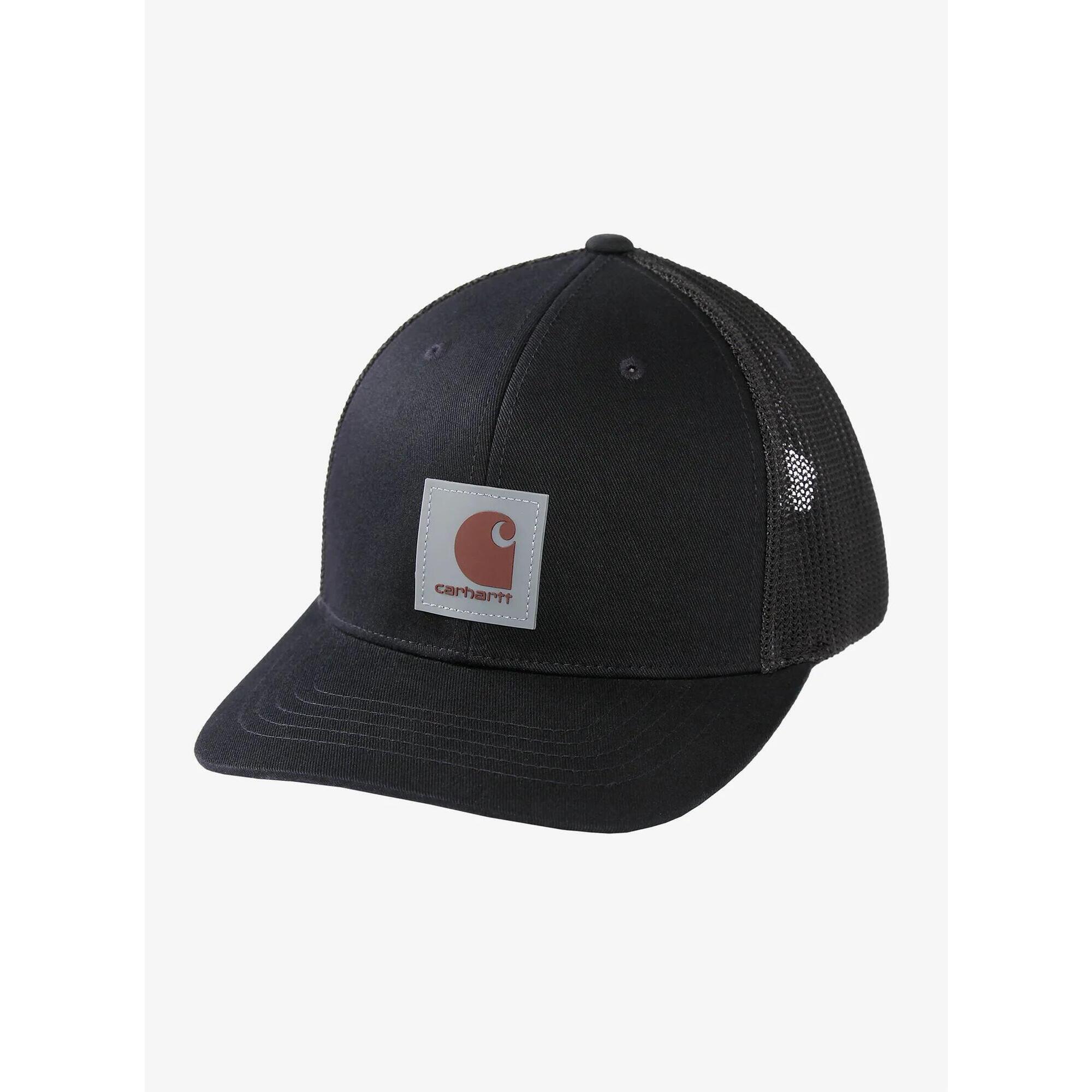 Czapka z daszkiem Carhartt Twill Mesh-Back Logo Patch Cap - black