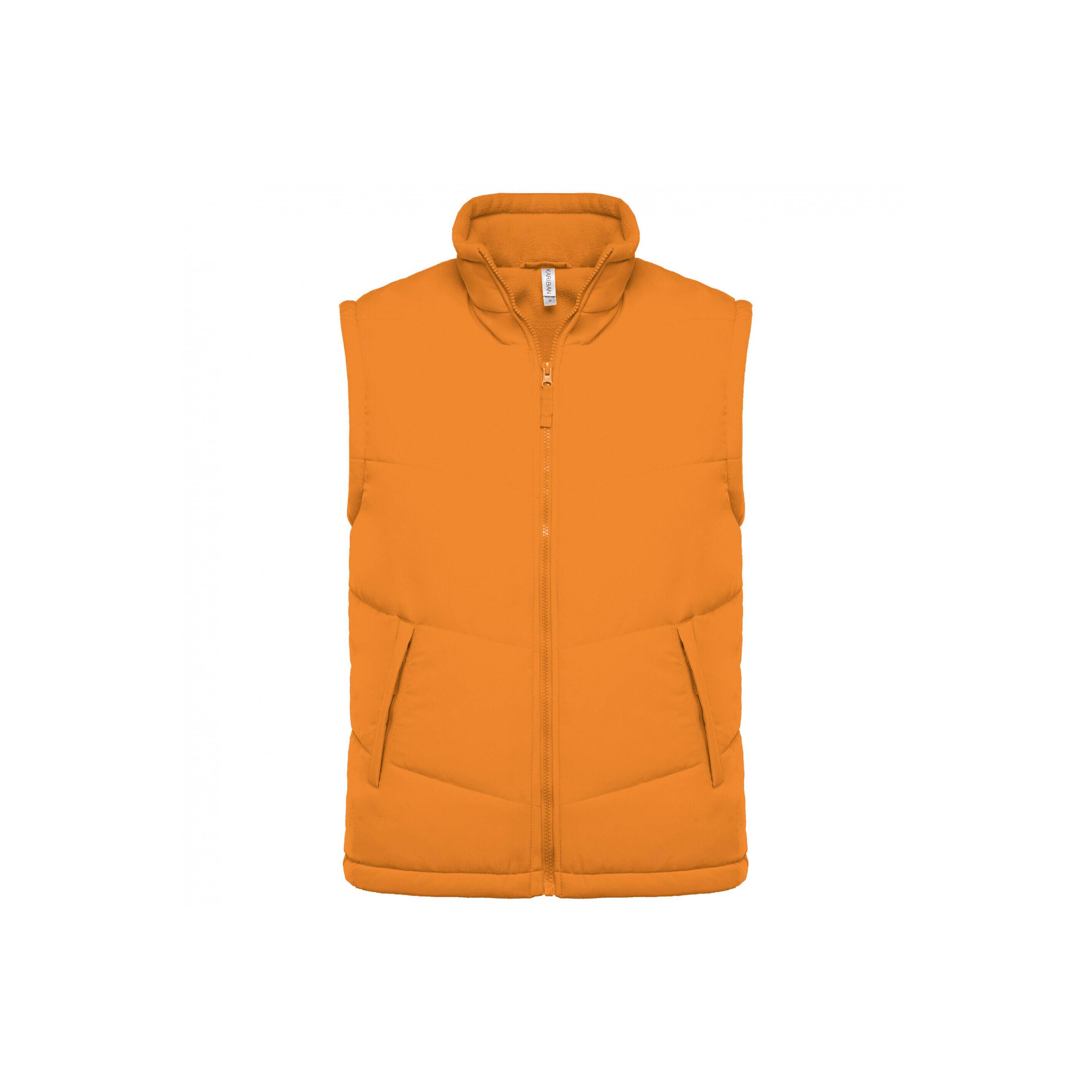 Wyściełana polarem kurtka bez rękawów Kariban Warmer