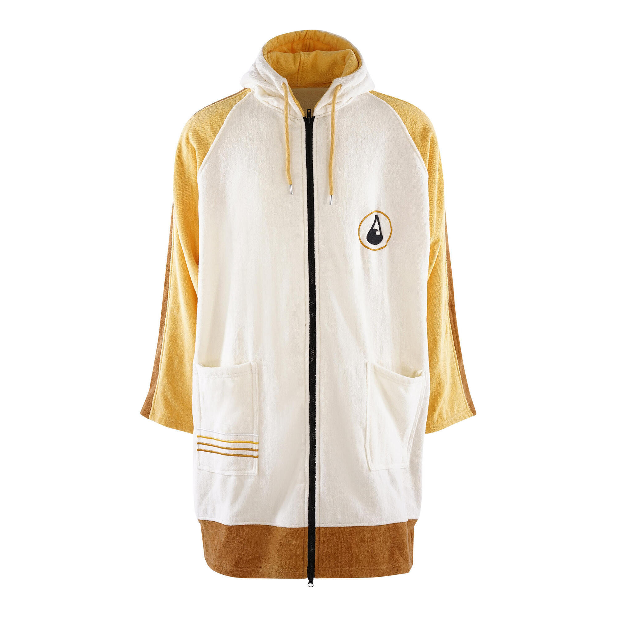 Ponczo Wave Hawaii Zip Longsleeve Sannt, Bawełniany welur M WH4053 100 x 75 cm