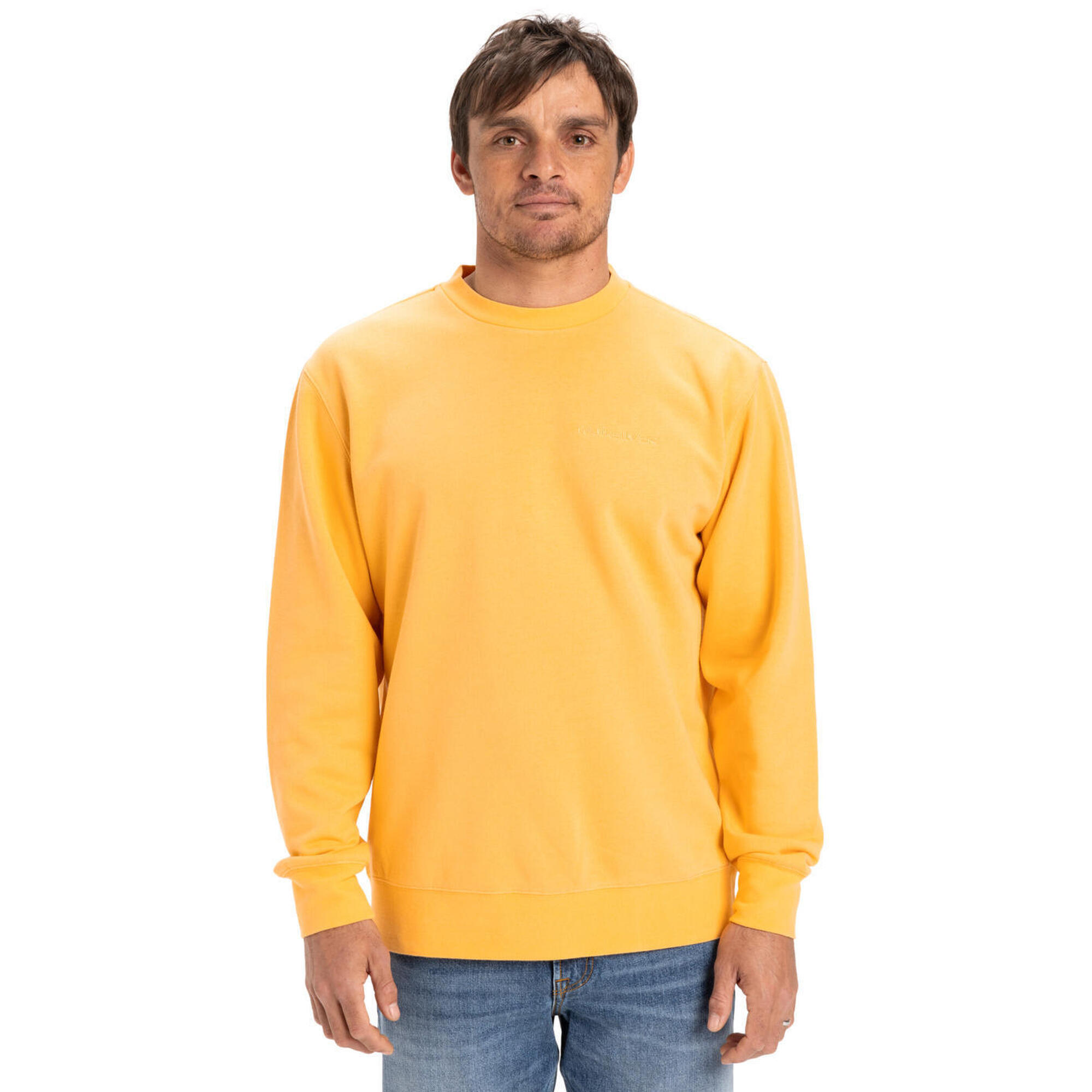 Bluza z okrągłym dekoltem dla Mężczyzn SALT WATER Pomarańczowy