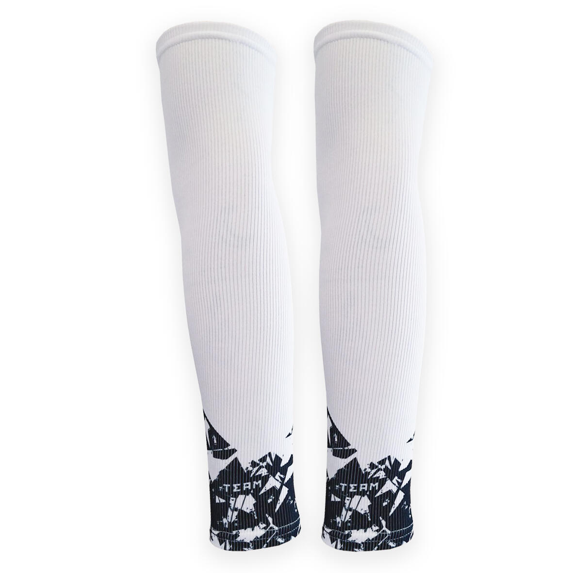 Rękawki siatkarskie unisex JG TEAM prążkowane midi