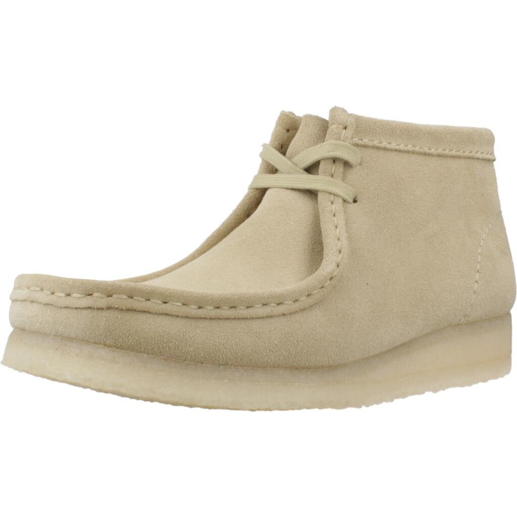 CLARKS ORIGINALS WALLABEE BOOT Jasnobrązowy