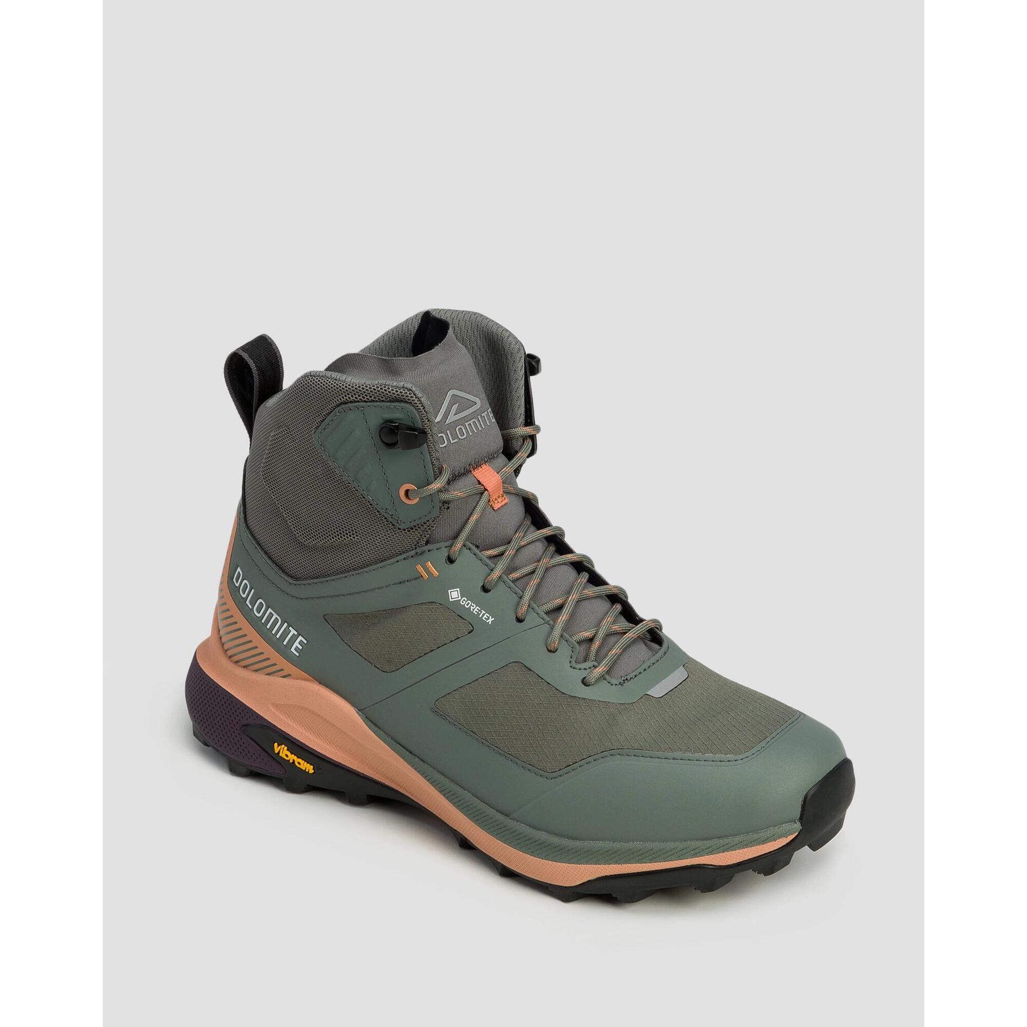 Buty damskie Dolomite NIBELIA HIGH GTX SILVER GREEN/SAND PINK