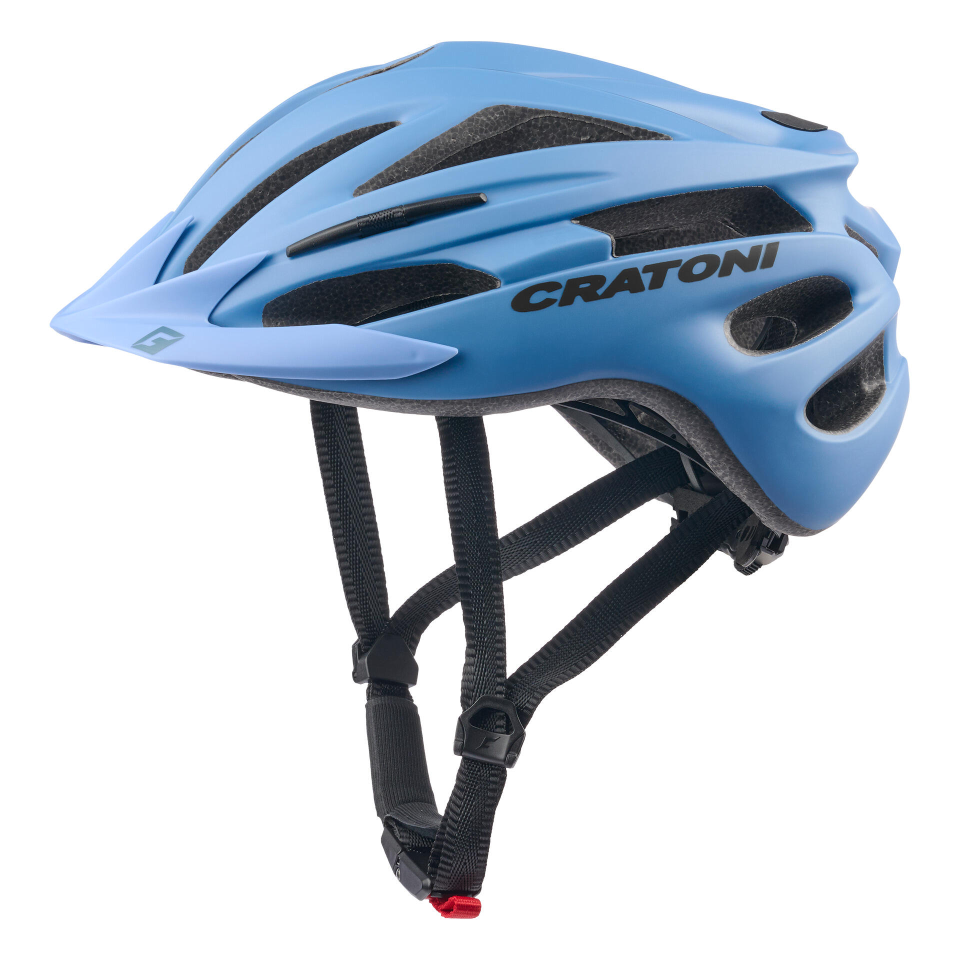 Kask rowerowy Pacer, niebieski matowy
