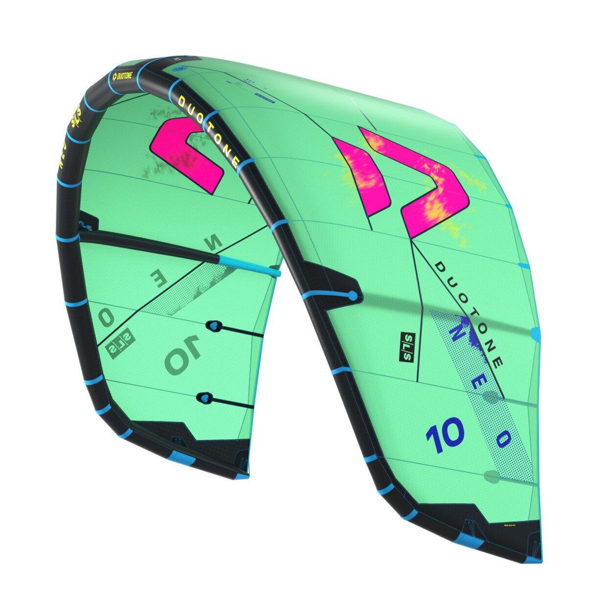 Latawiec kitesurfing Duotone Neo SLS 2026 - Green/Pink