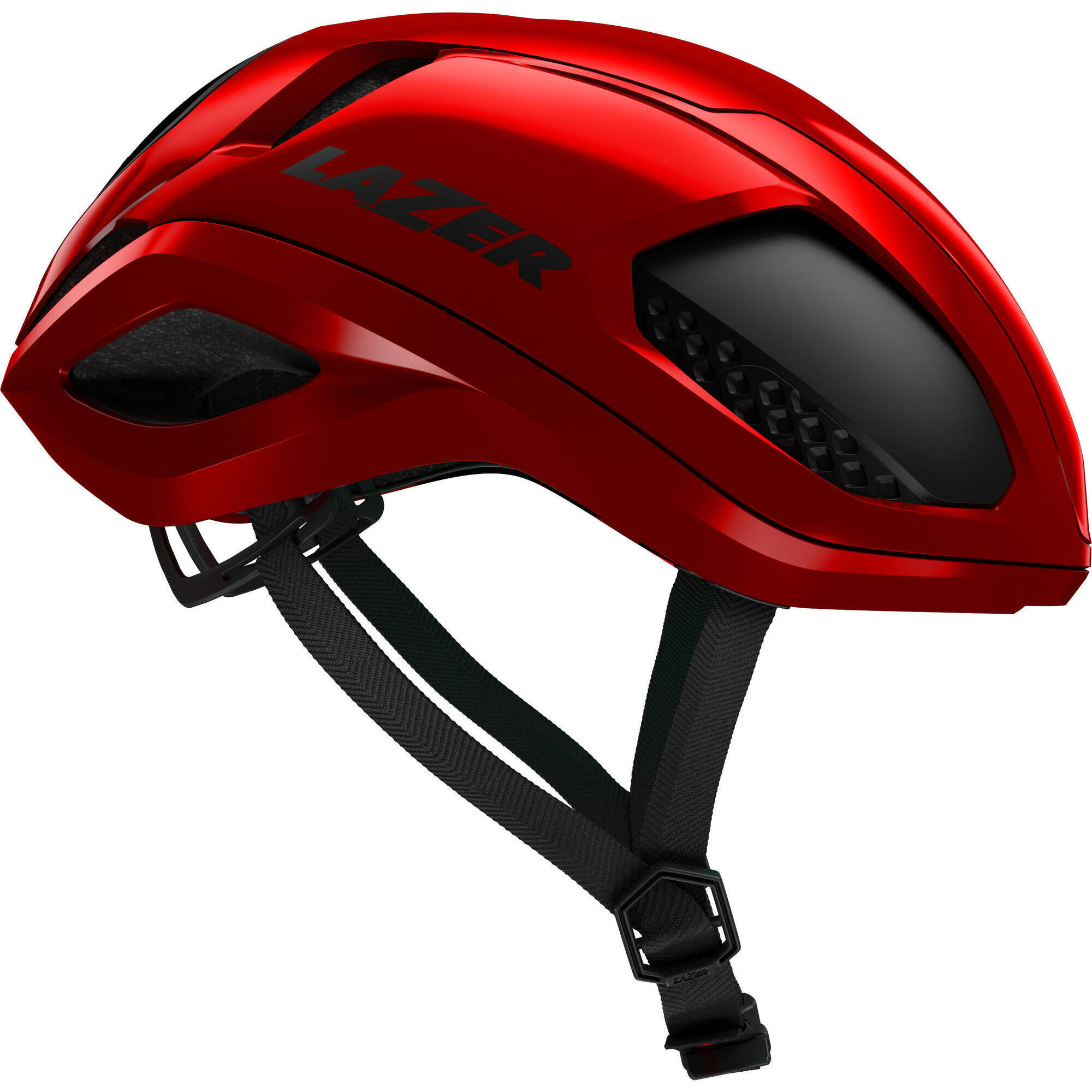Kask rowerowy Vento KinetiCore, metaliczny czerwony