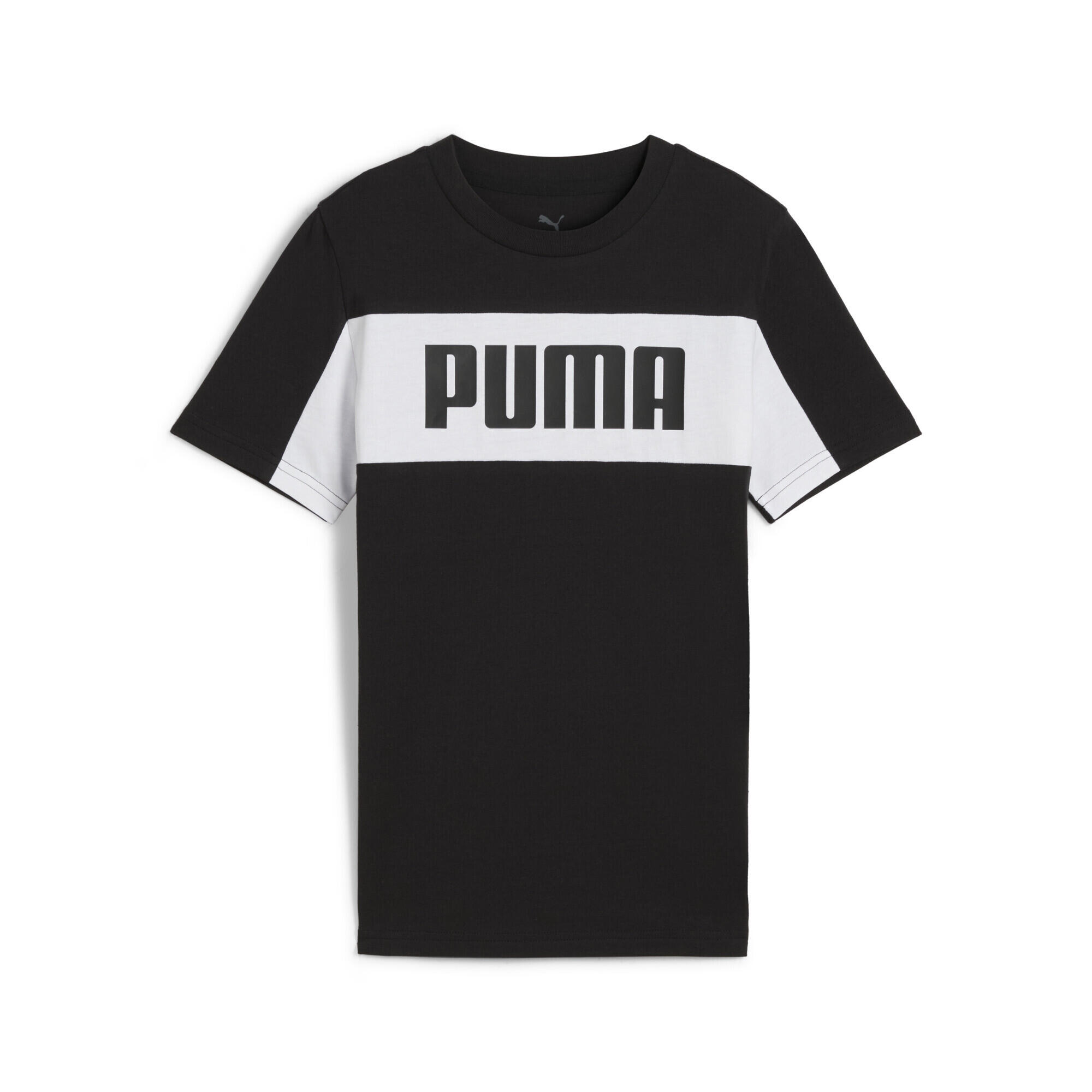 Młodzieżowa koszulka Essentials Block PUMA