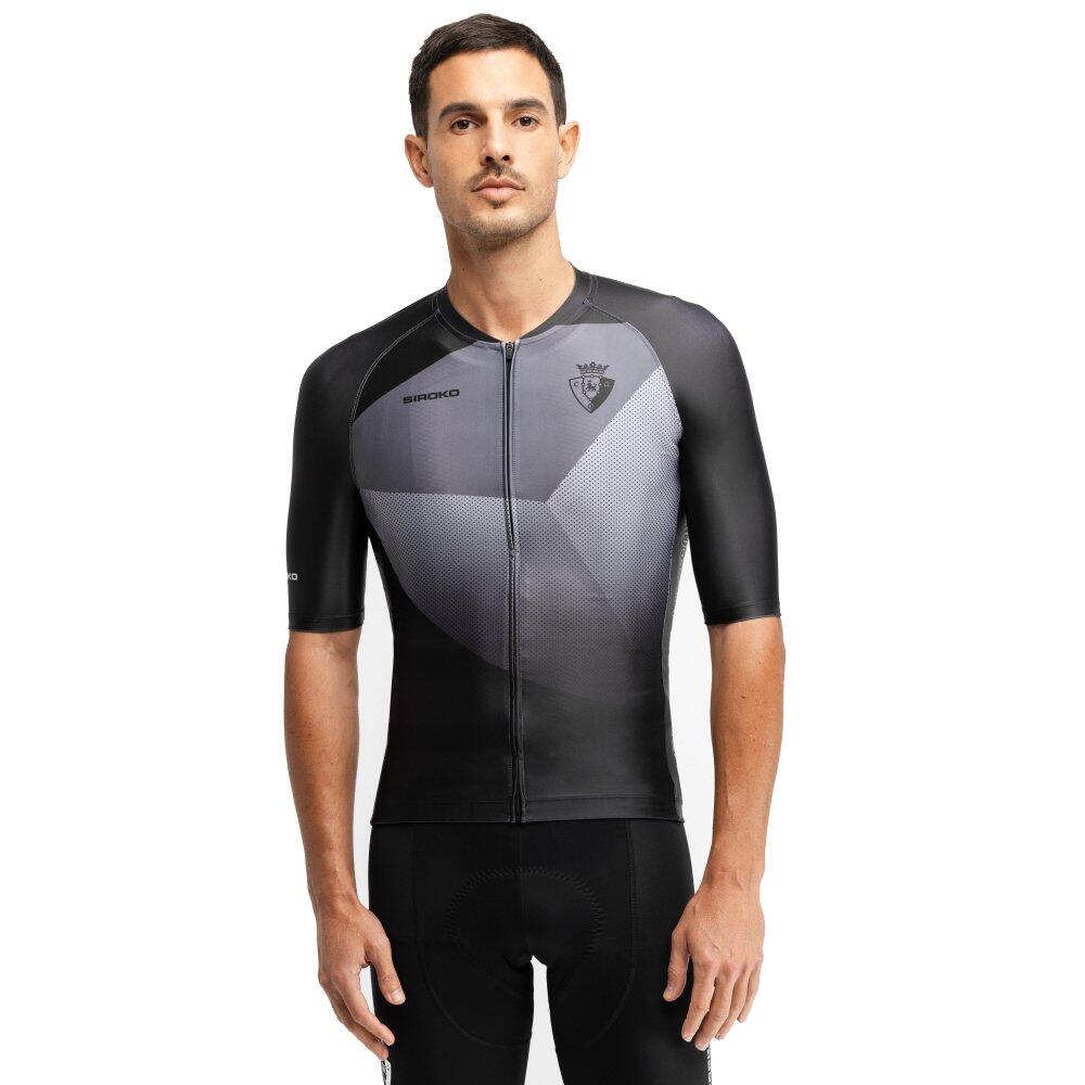 Męska koszulka rowerowa z krótkim rękawem Club Atlético Osasuna x Siroko Sir