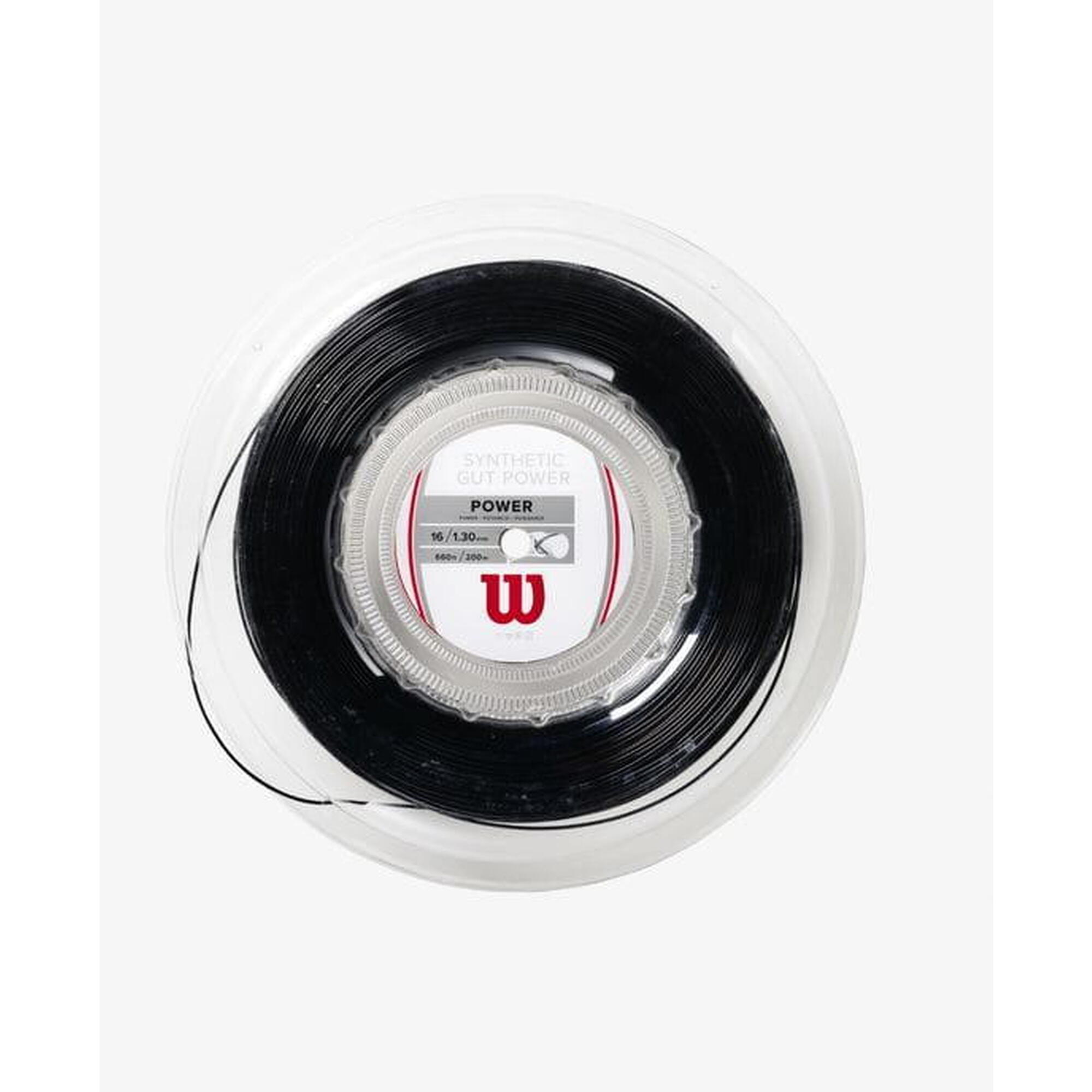Naciąg tenisowy Wilson Synthetic Gut Power szpula 200 m 1,30 mm