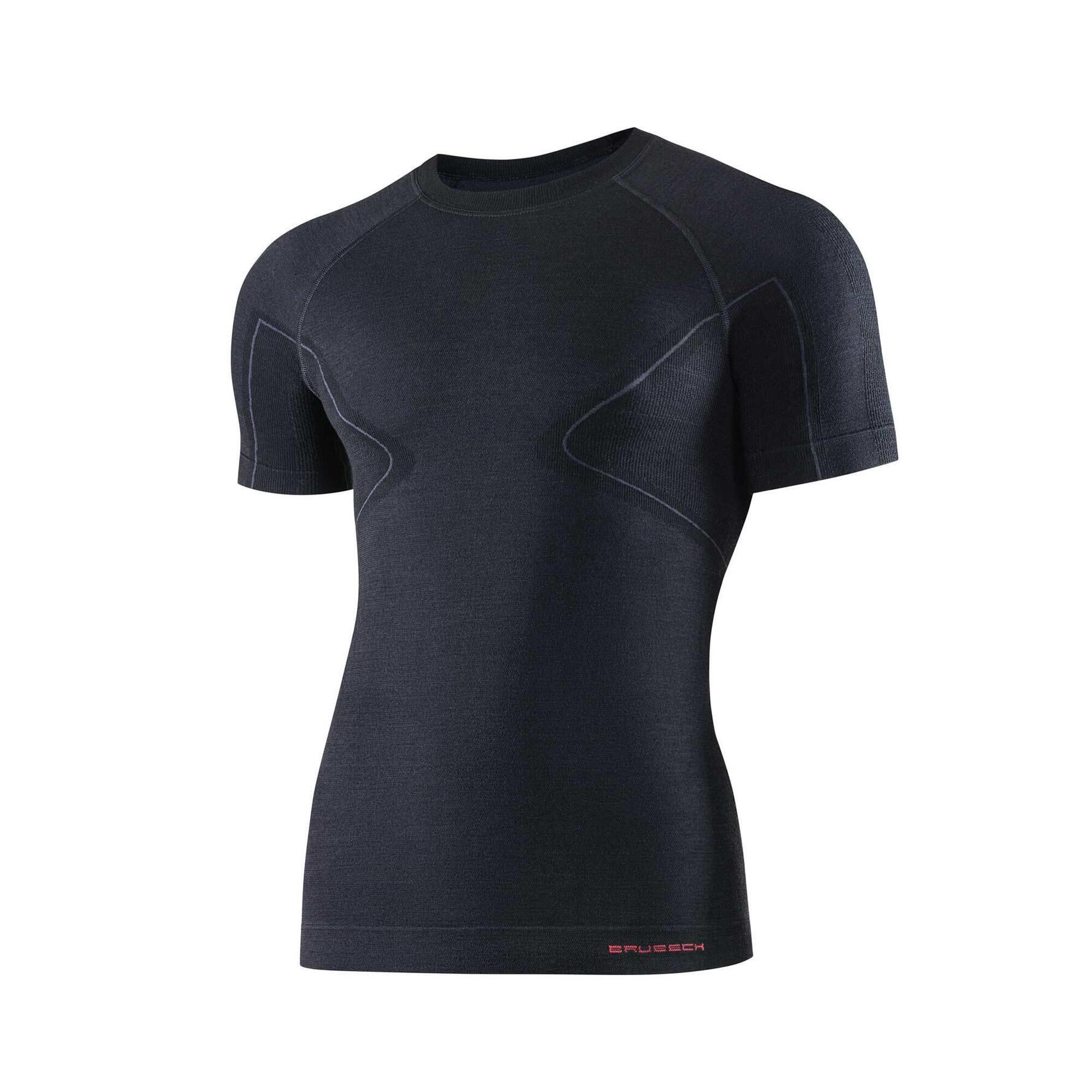 Koszulka wełniana z krótkim rękawem męska Brubeck ACTIVE WOOL