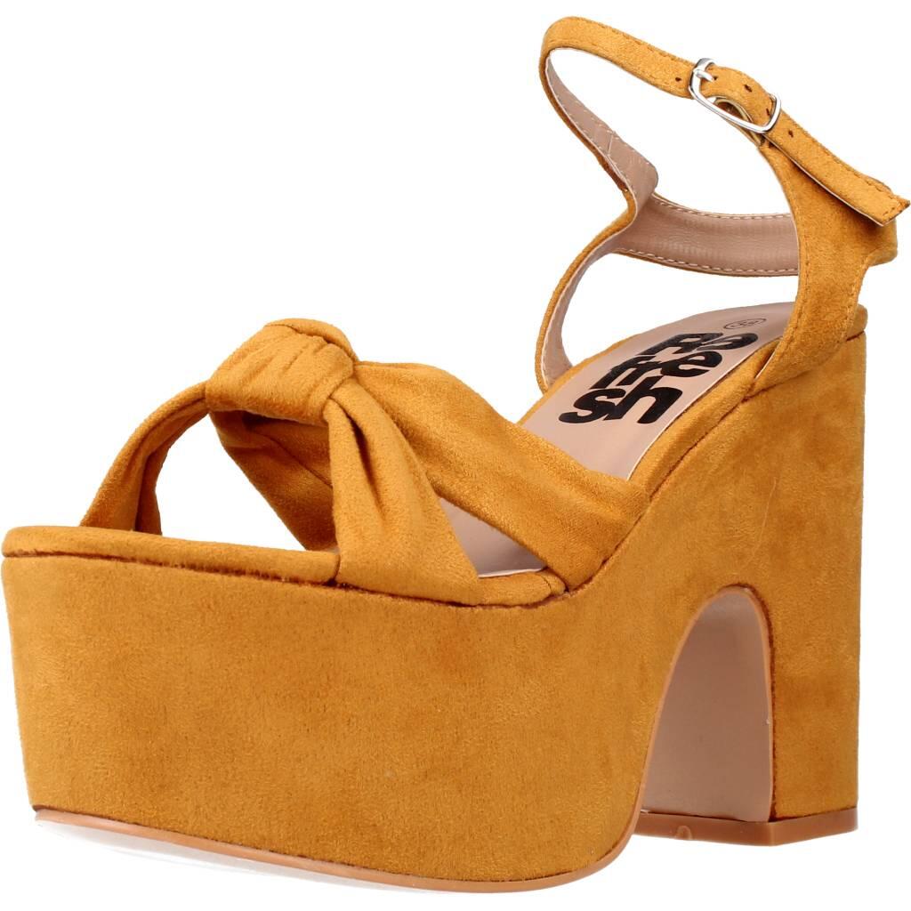 Sandały REFRESH 069723r Żółty