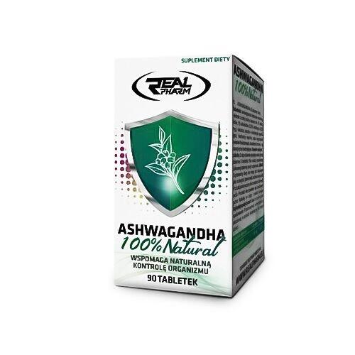 Zdrowie i uroda Real Pharm Ashwagandha 100% 90tabs