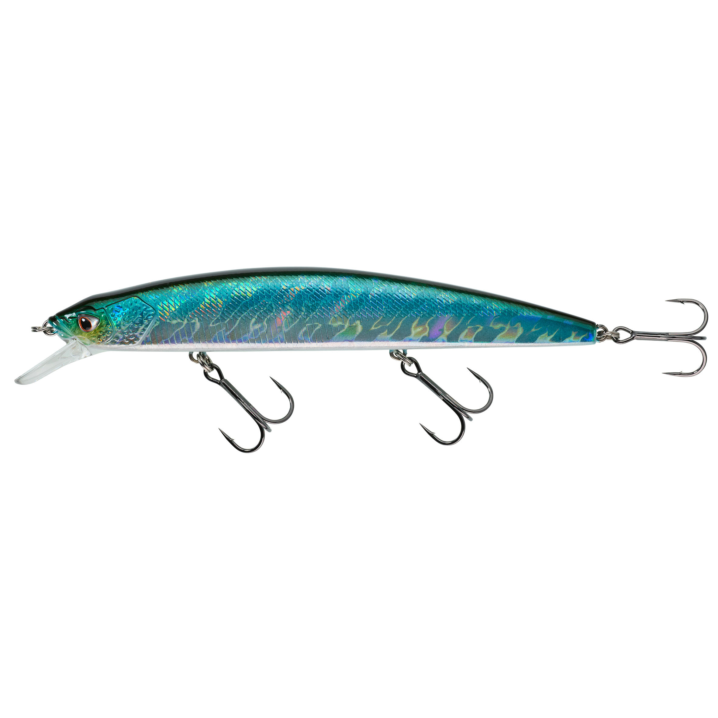 Wobler Jerkbait Minnow Caperlan WXM MNW 130 SP niebieski grzbiet