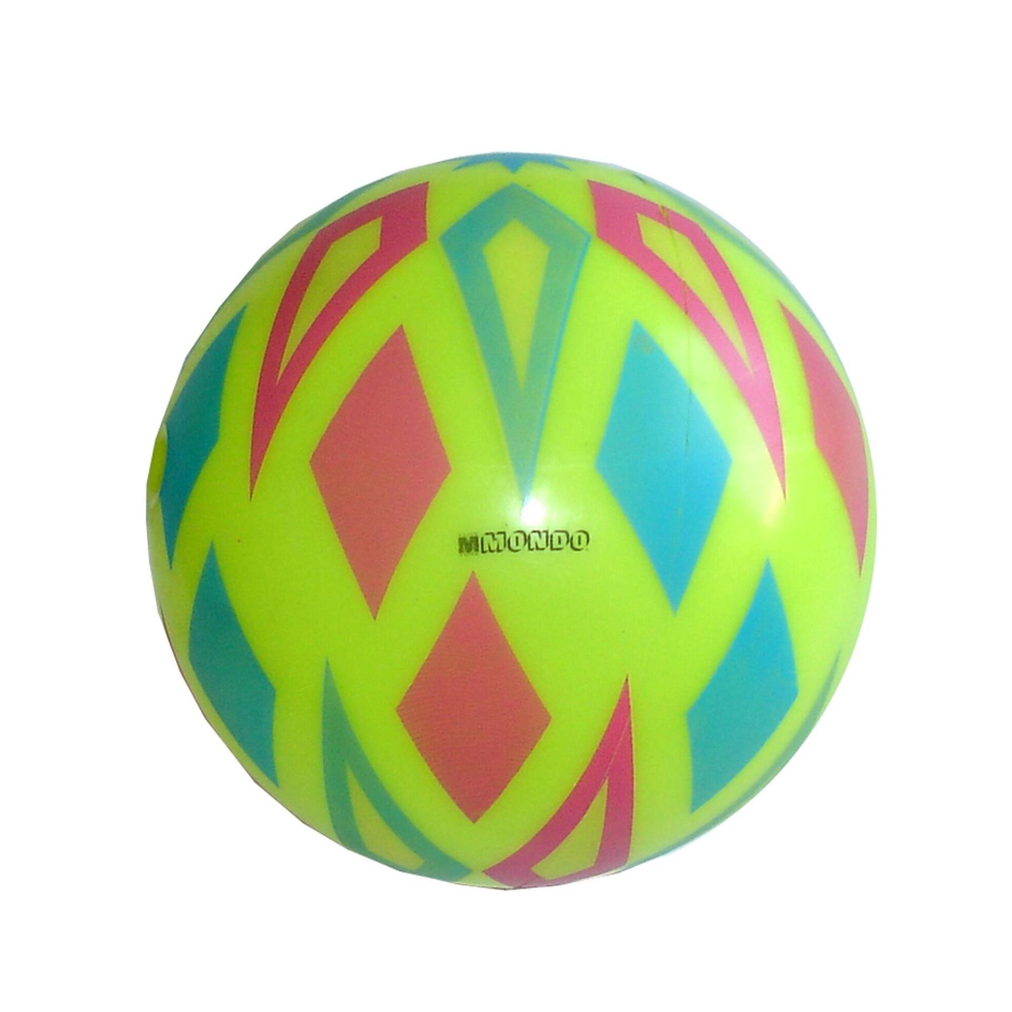 Piłka gumowa z nadrukiem Mondo Jolly multicolore