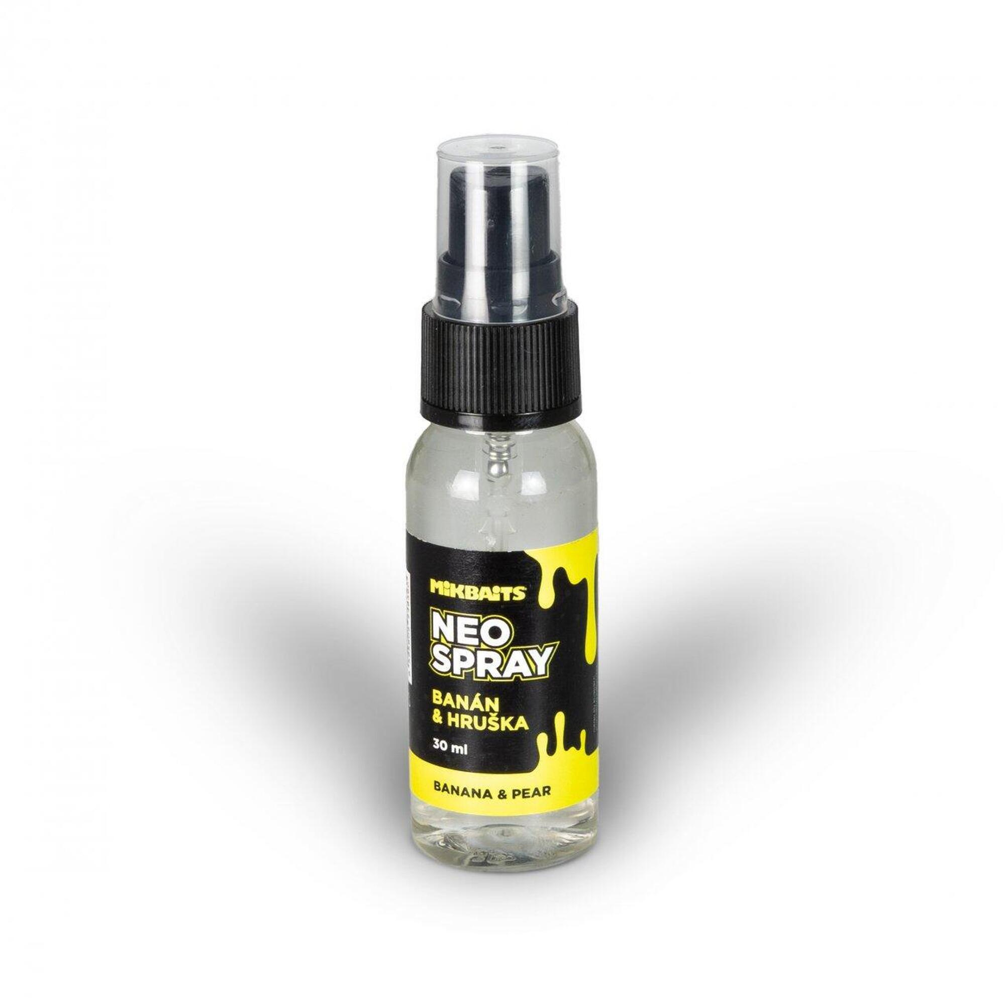 Spray Atraktor Do Przynęt Kulek Mikbaits Neo Spray 30Ml - Banan Gruszka