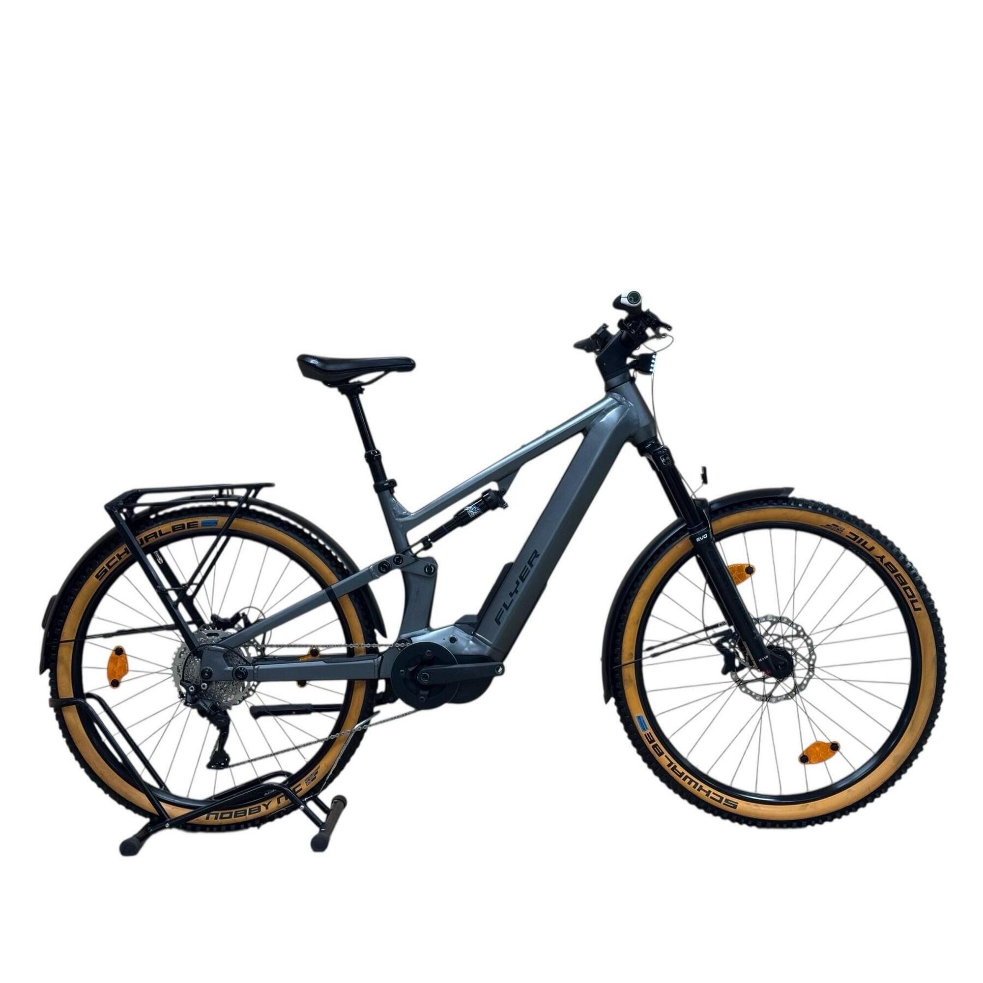 Second life - Rower E-górski Flyer Goroc X 4.10 FS Shimano - Jak nowy