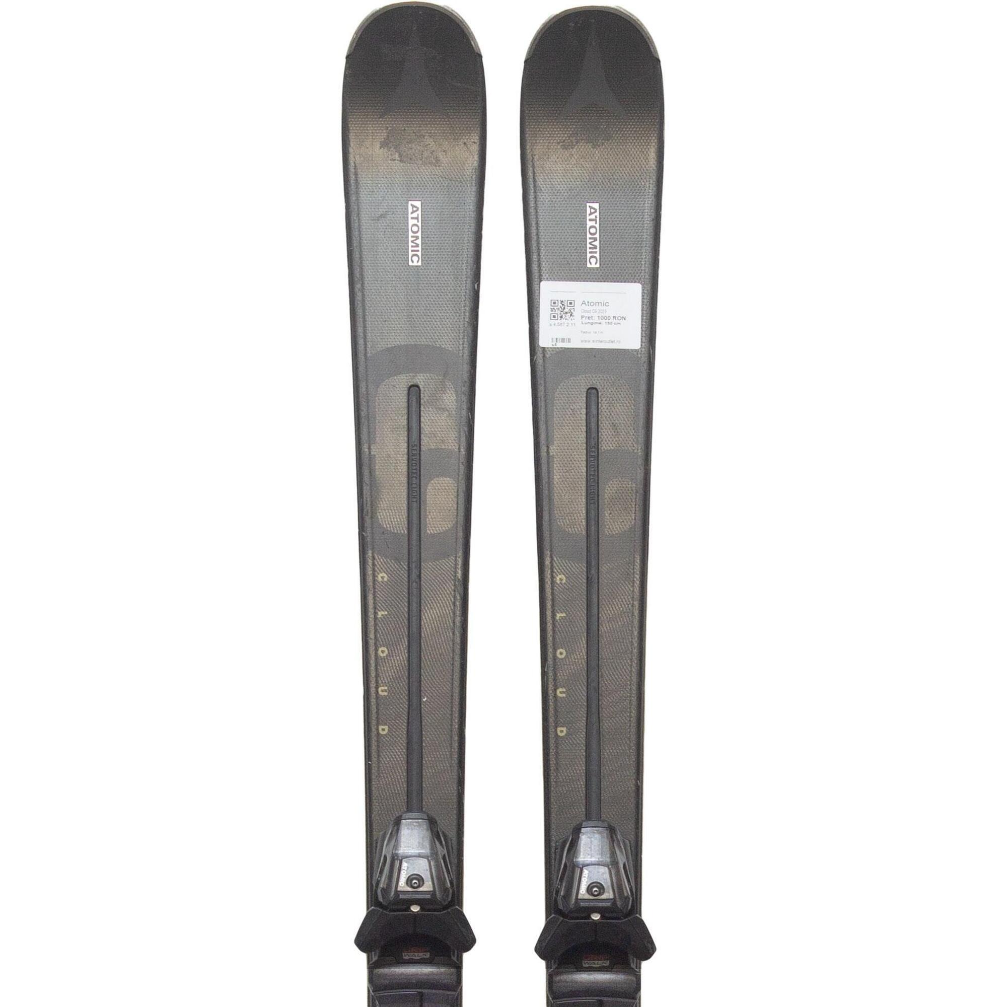 Second Life- Narty ATOMIC Cloud C9 2023, 157 cm- Stan bardzo dobry