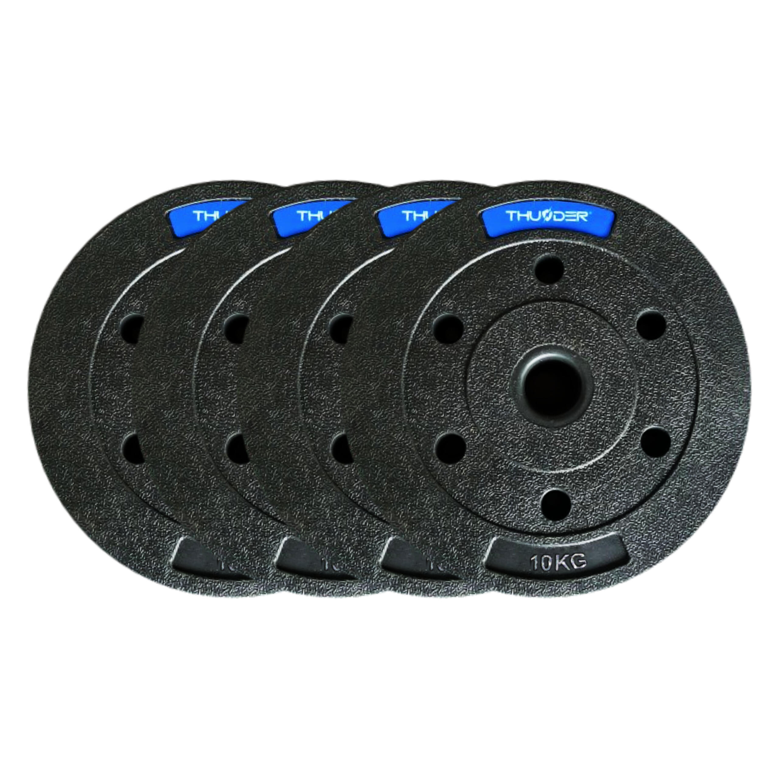 Zestaw obciążeń kompozytowych Thunder SET-B-06 40KG (4x10)