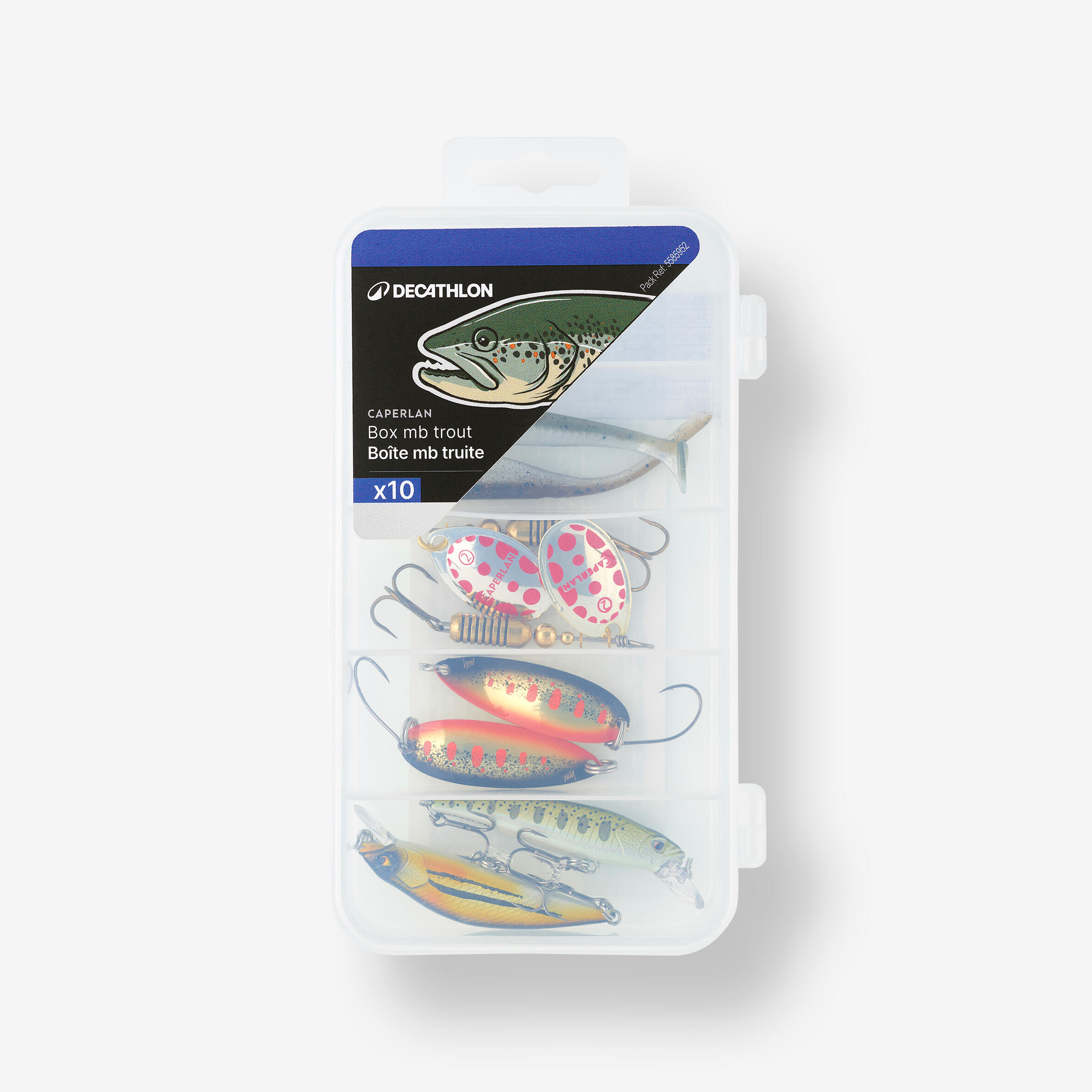 Pudełko przynęt pstrągowych