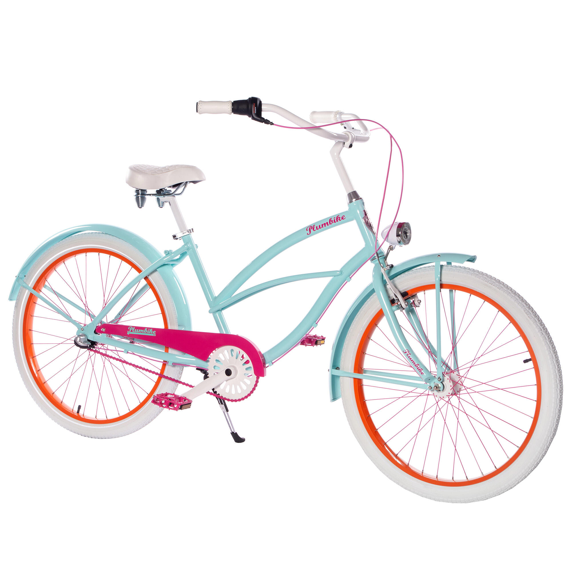 Rower miejski damski Plumbike La Donna Sunrise 3B z hamulcem v-brake