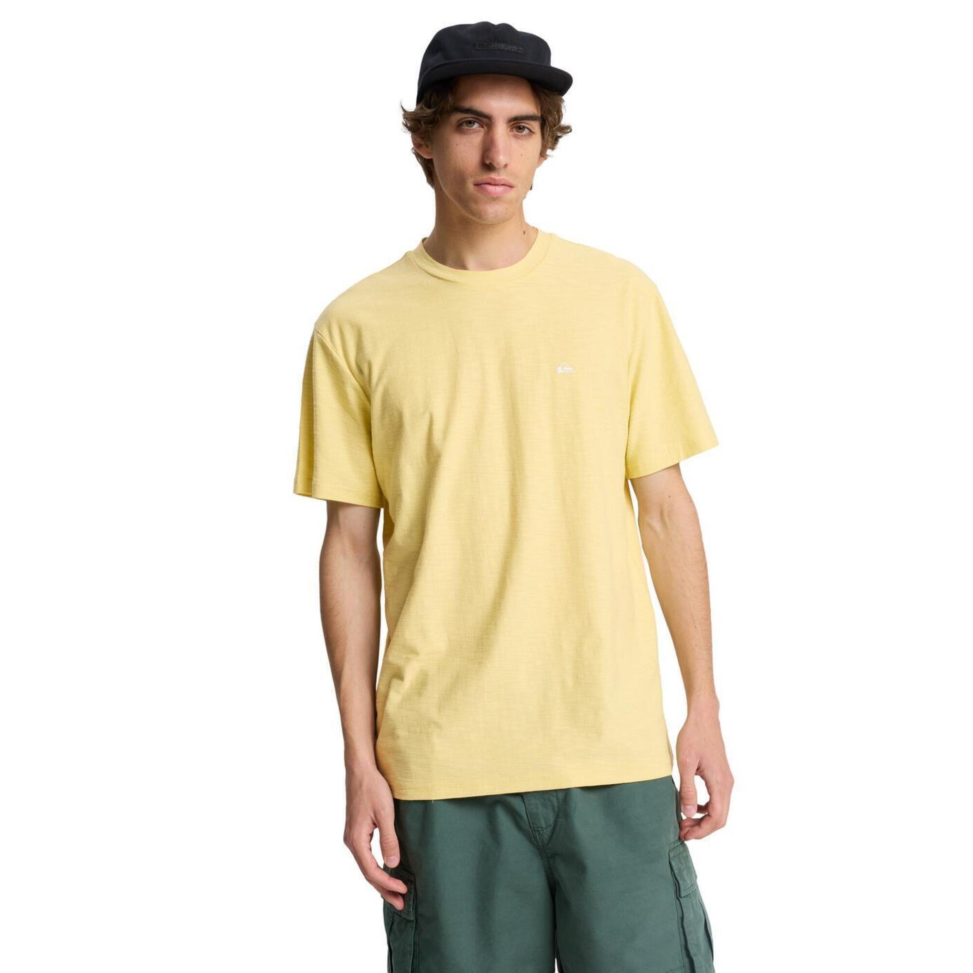 Koszulka z krótkim rękawem dla Mężczyzn SLUB ROUNDNECK Zielony