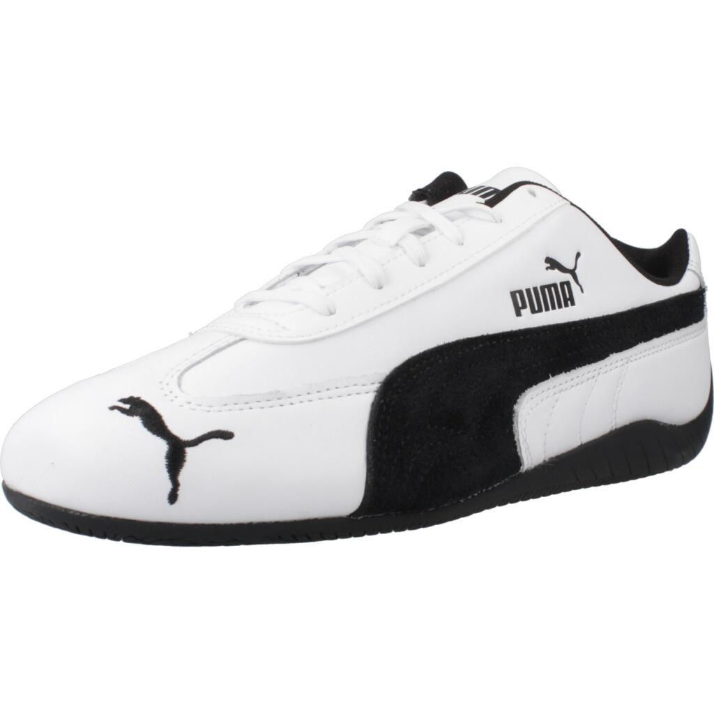 Buty PUMA YELLOW SPEEDCAT LTHR Biały