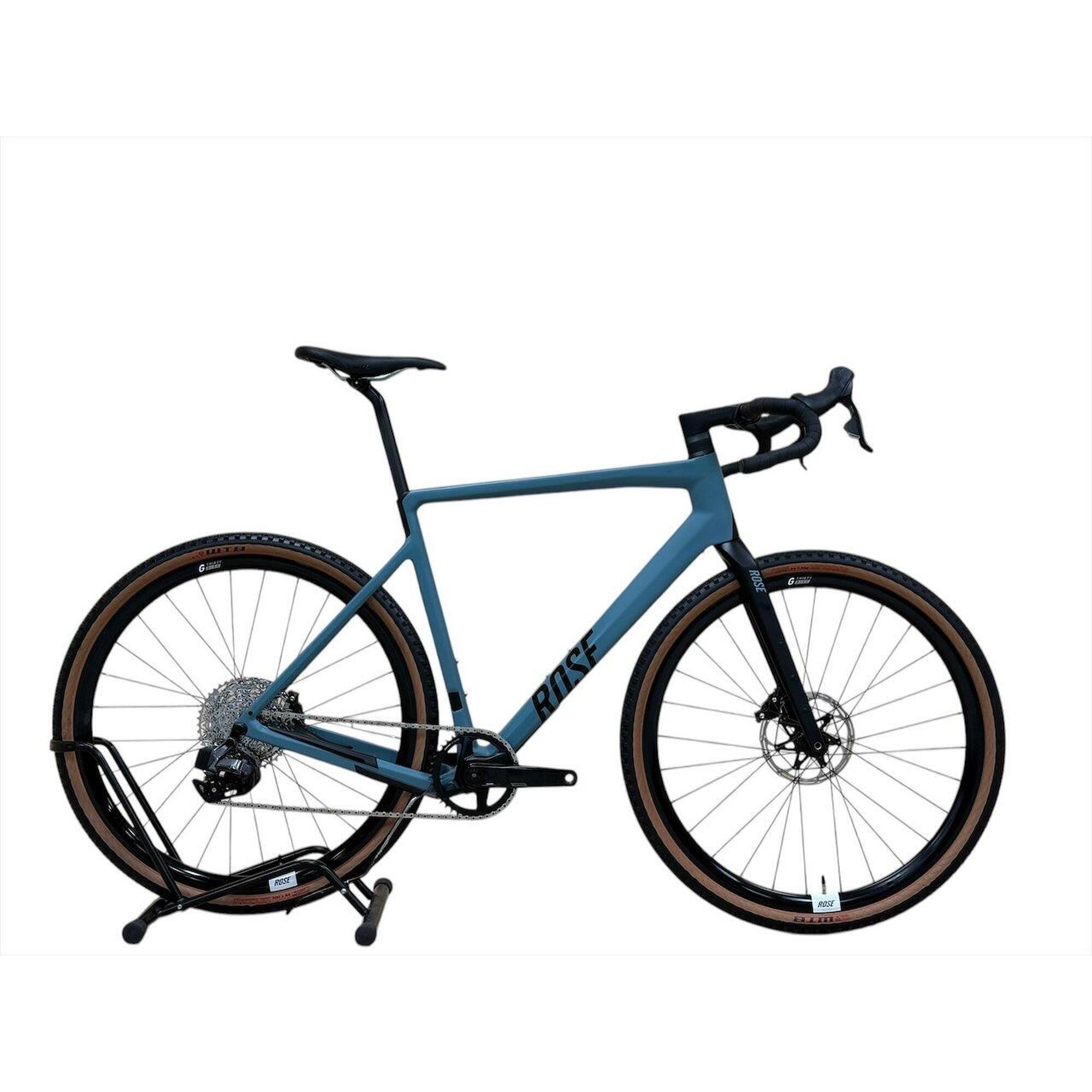 Second life - Rowery Gravel Rose Backroad Rival eTap AXS XPLR - Jak nowy