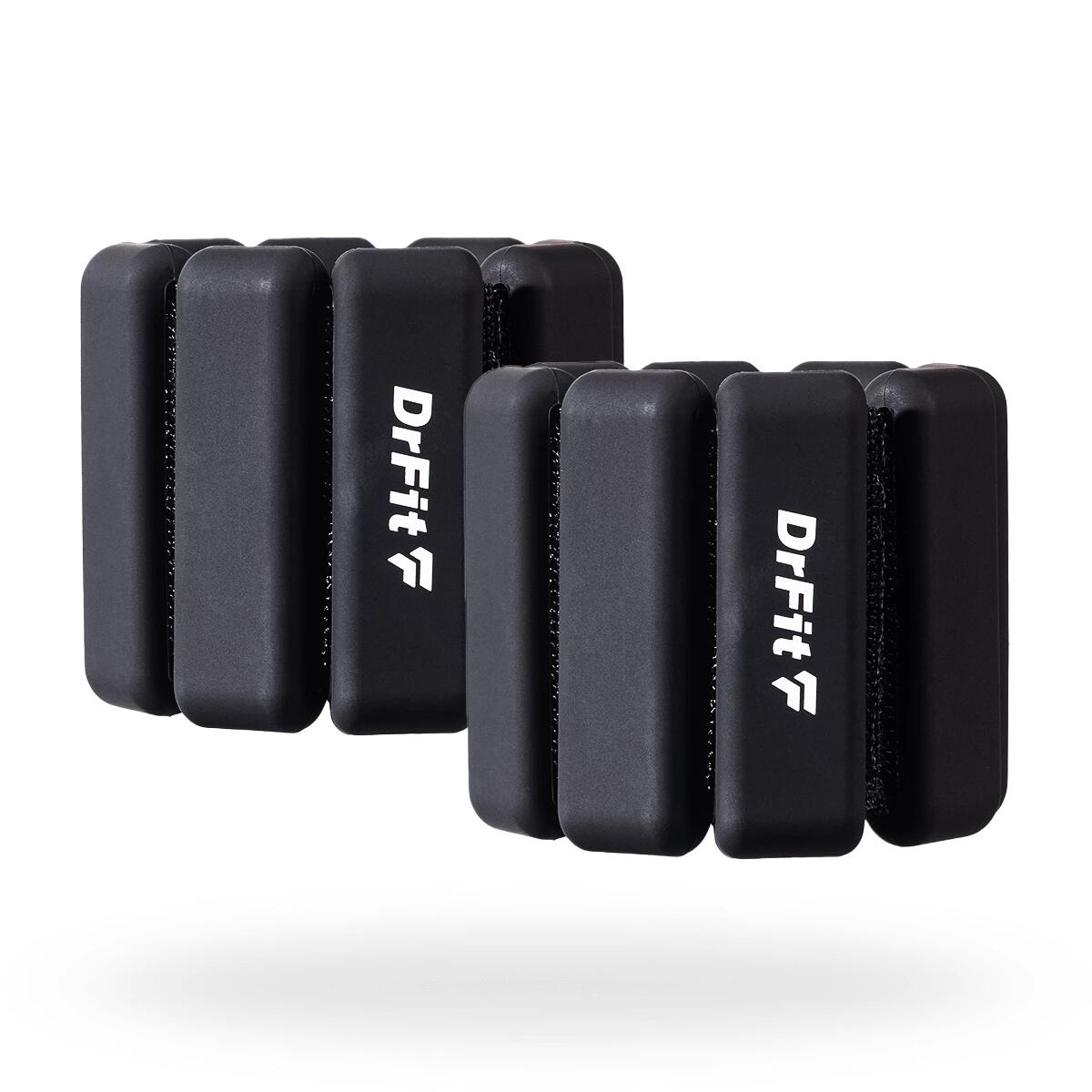 Silikonowe obciążniki do ćwiczeń i fitness na kostki i nadgarstki DrFit