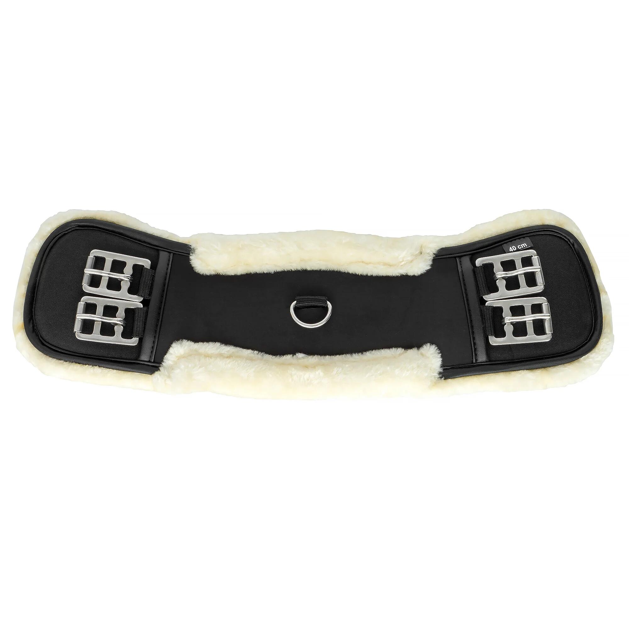 Popręg ujeżdżeniowy dla konia START FurArtificial z futerkiem