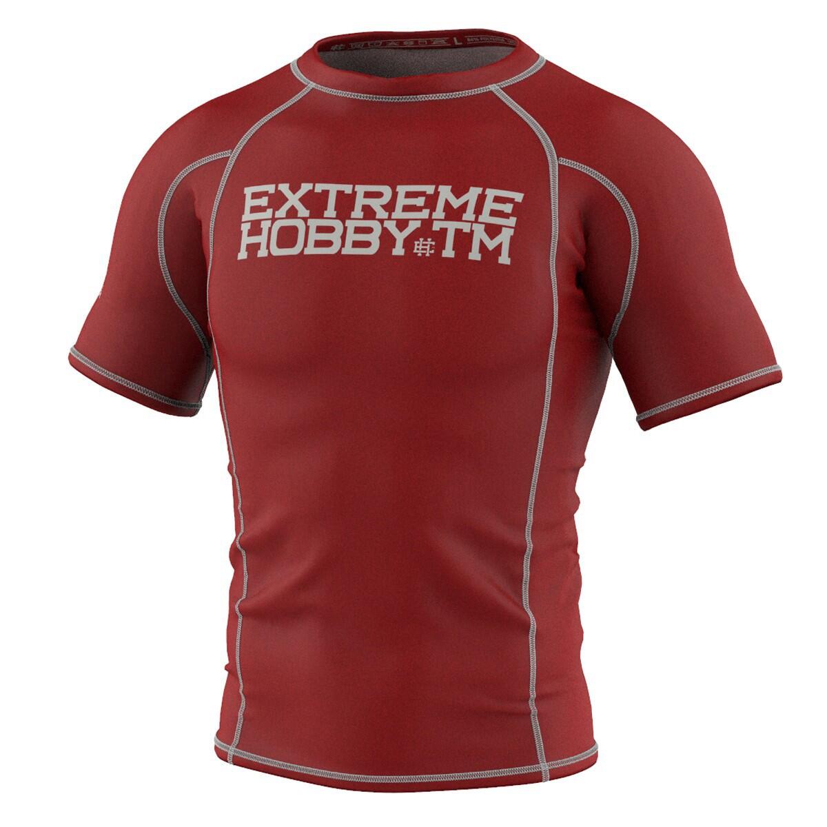 Koszulka Męska Rashguard MMA na Siłownię EXTREME HOBBY TRACE