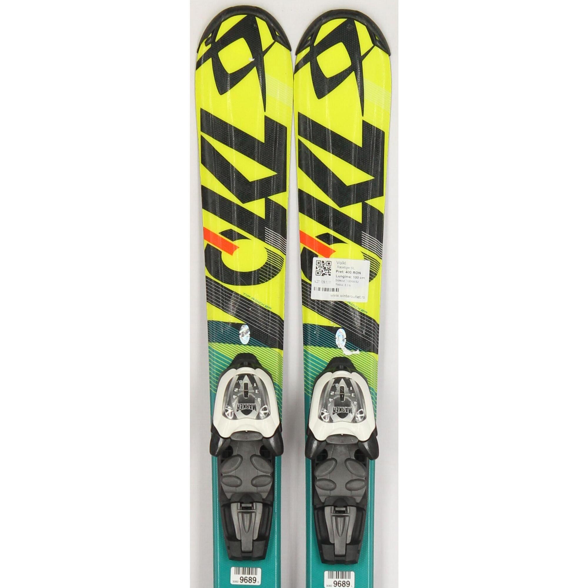Second Life- Narty VOLKL Racetiger SL, 100 cm- Stan bardzo dobry