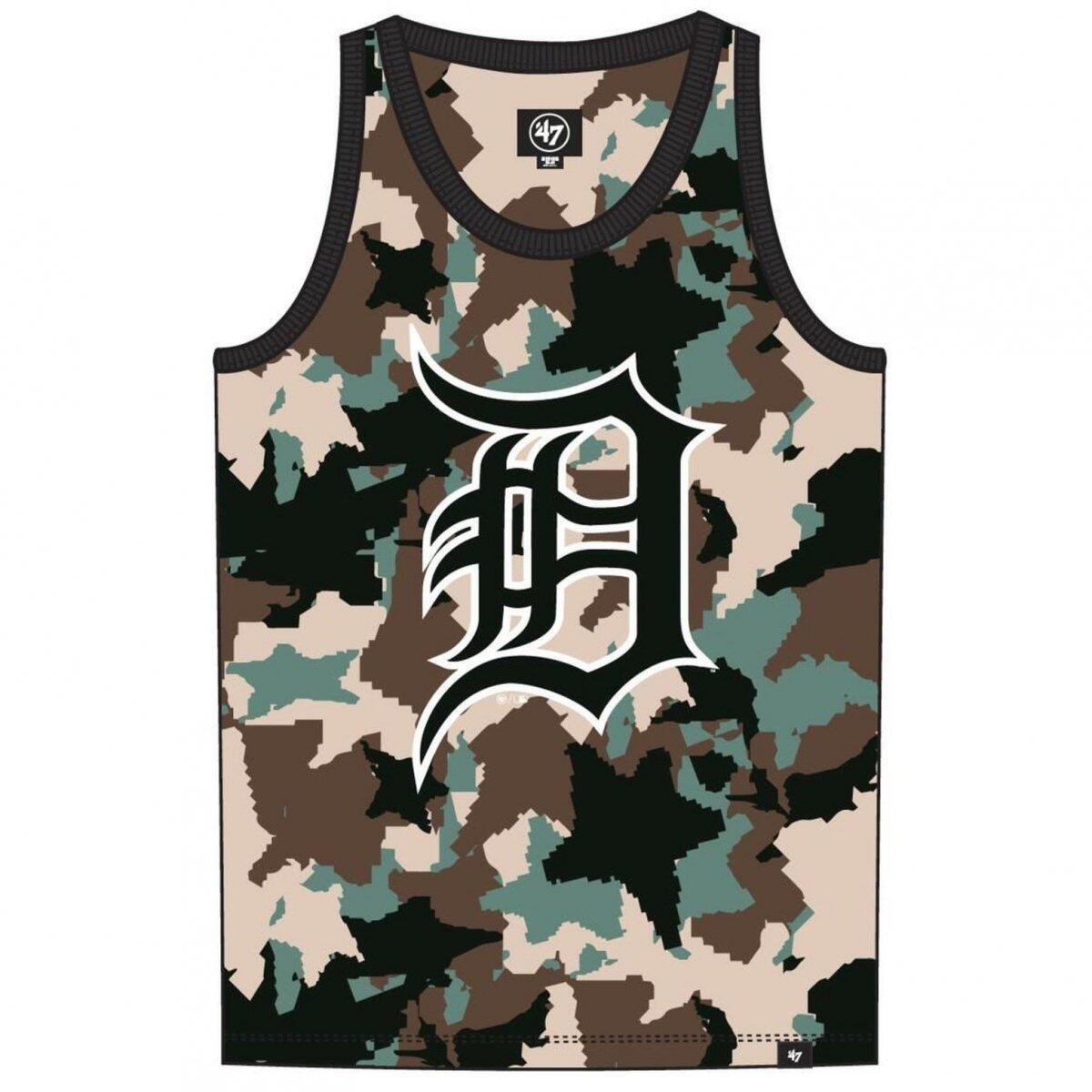 Koszulka męska do baseball'u 47 BRAND tank top Detroit Tigers