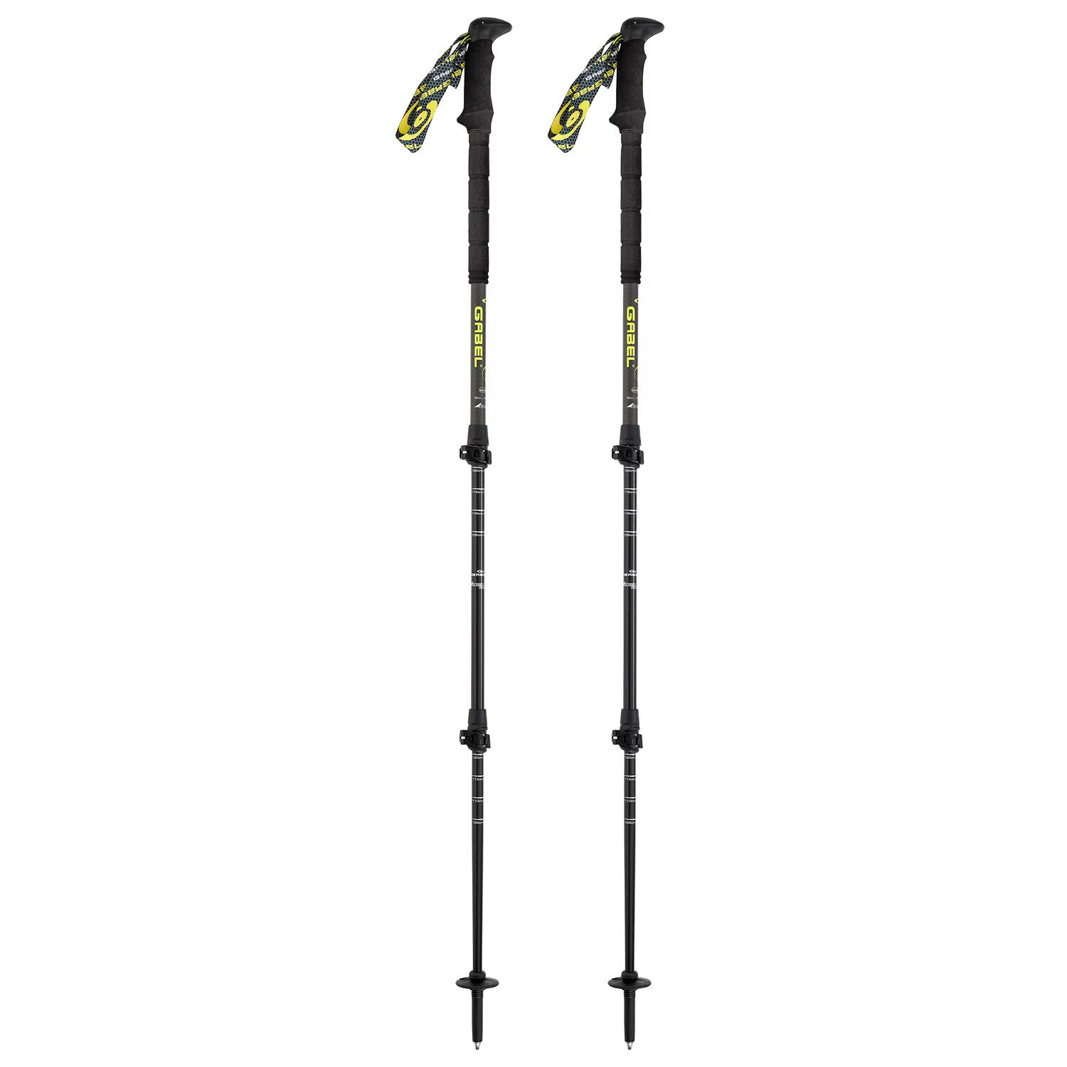 Kije karbonowe Gabel Mutigrip Carbon FL EF - black